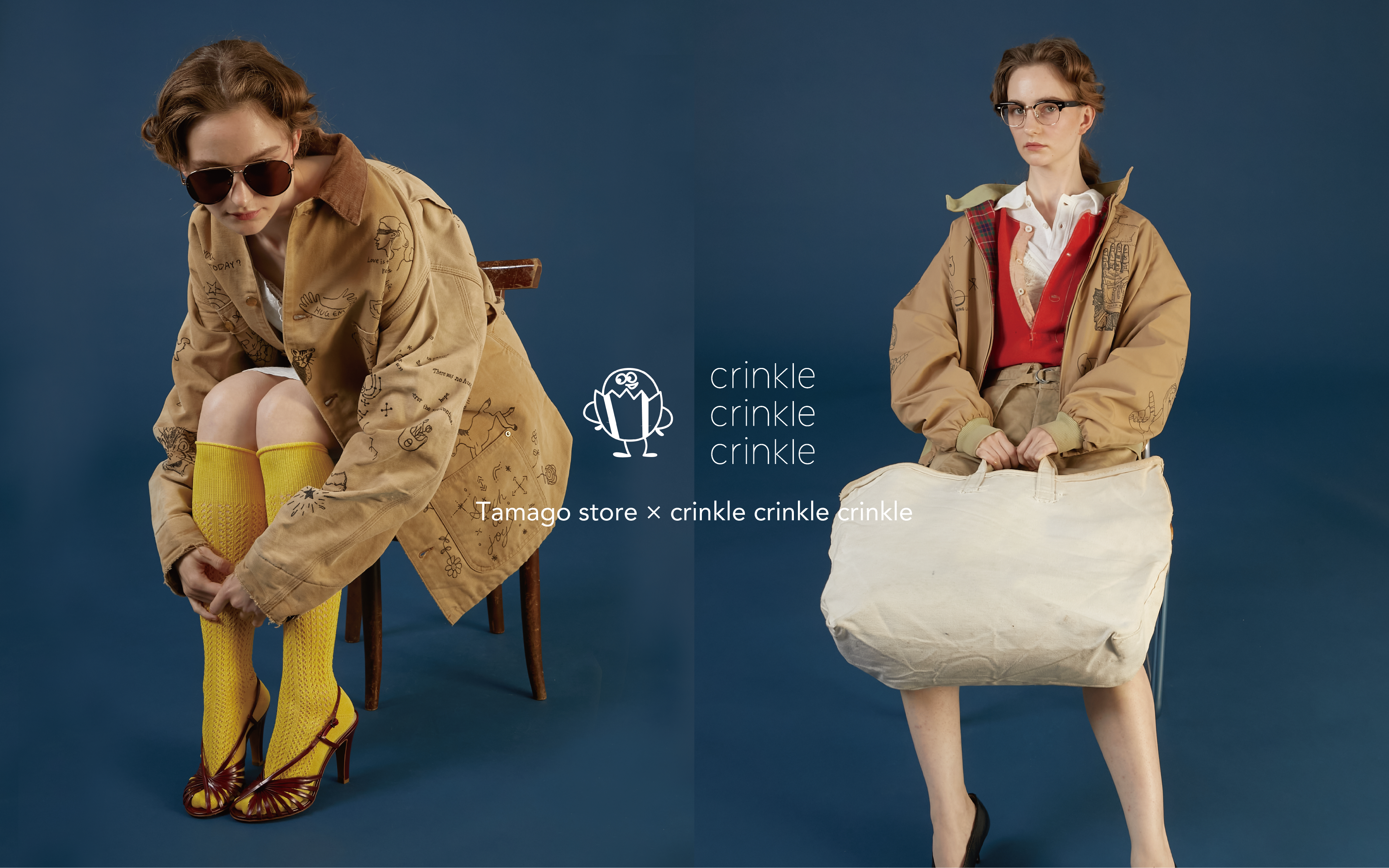 Tamago store × crinkle crinkle crinkle