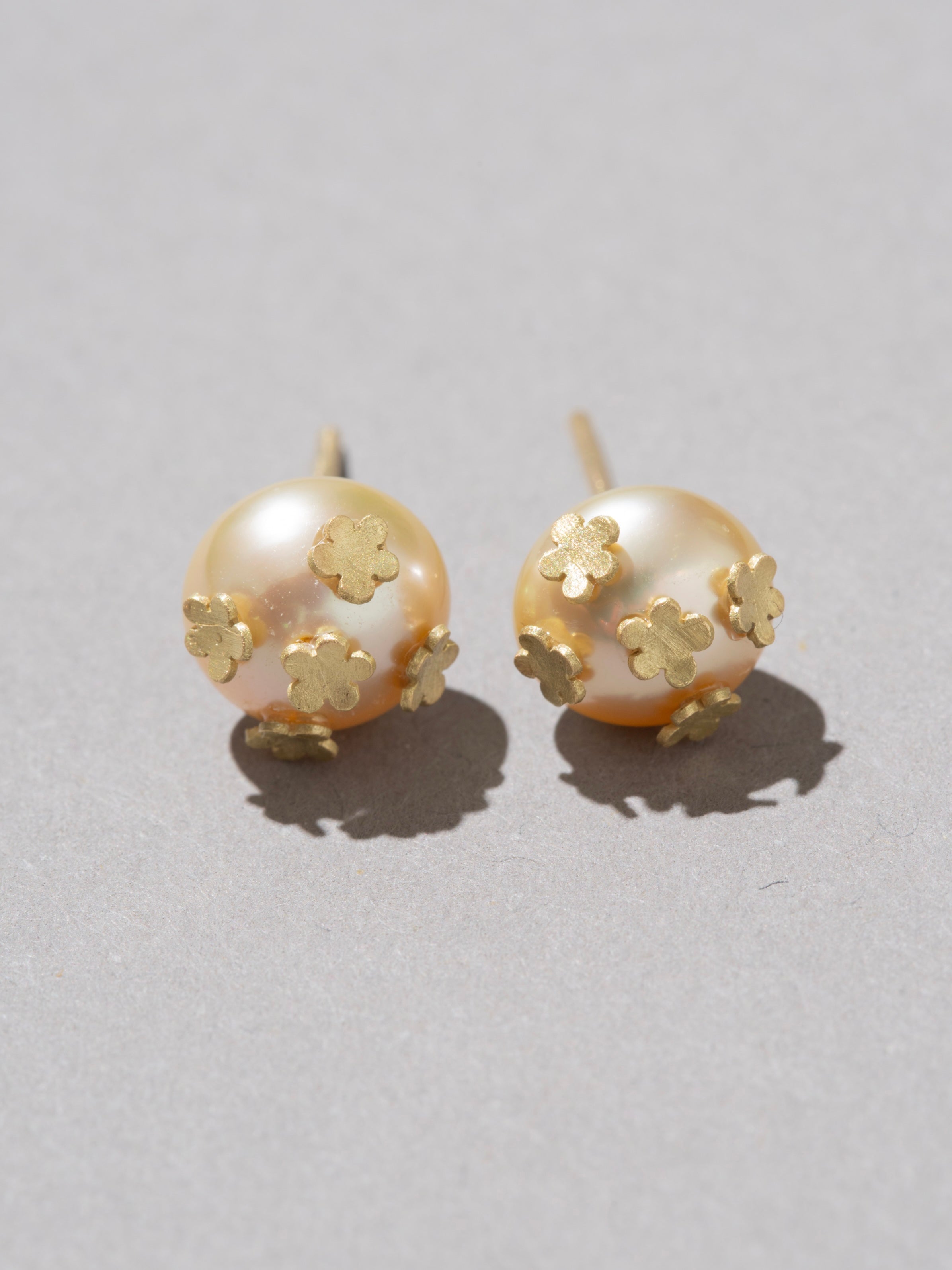 【パール×18K GOLD】stones stone zoo ピアス|FROWER