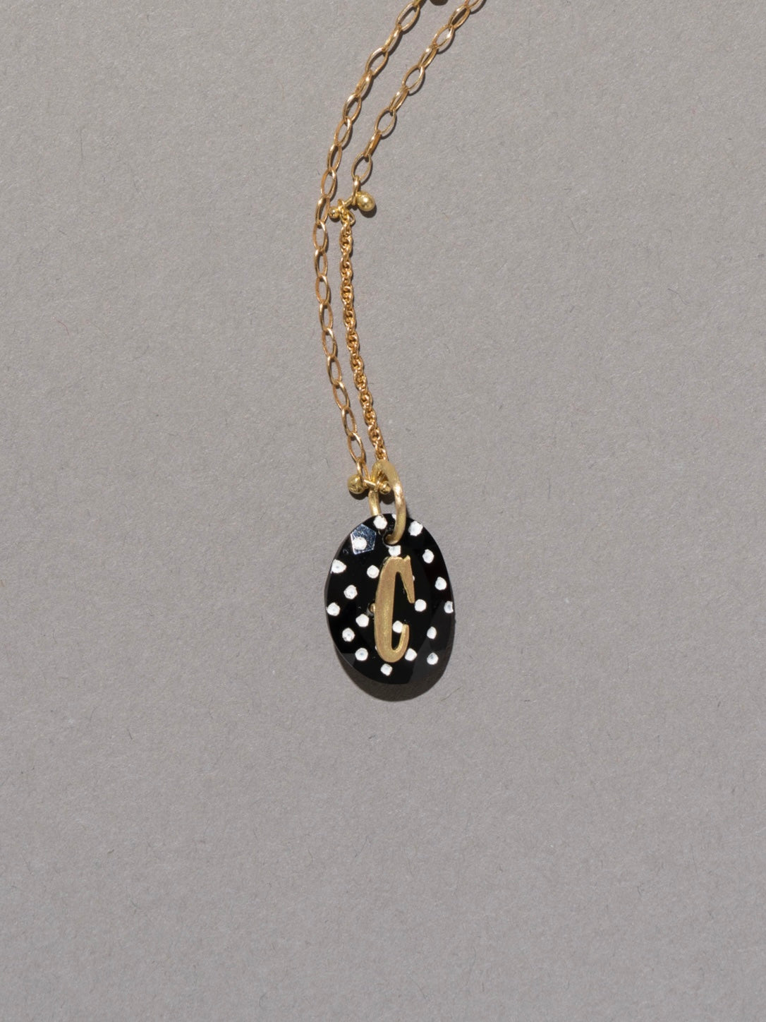 【オニキス】stones stone zoo ペンダントトップ|DOT