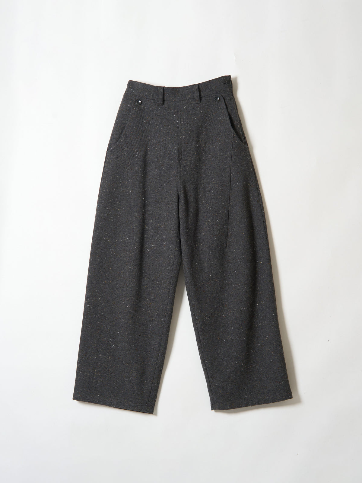 tweed stitch pants|NAVY