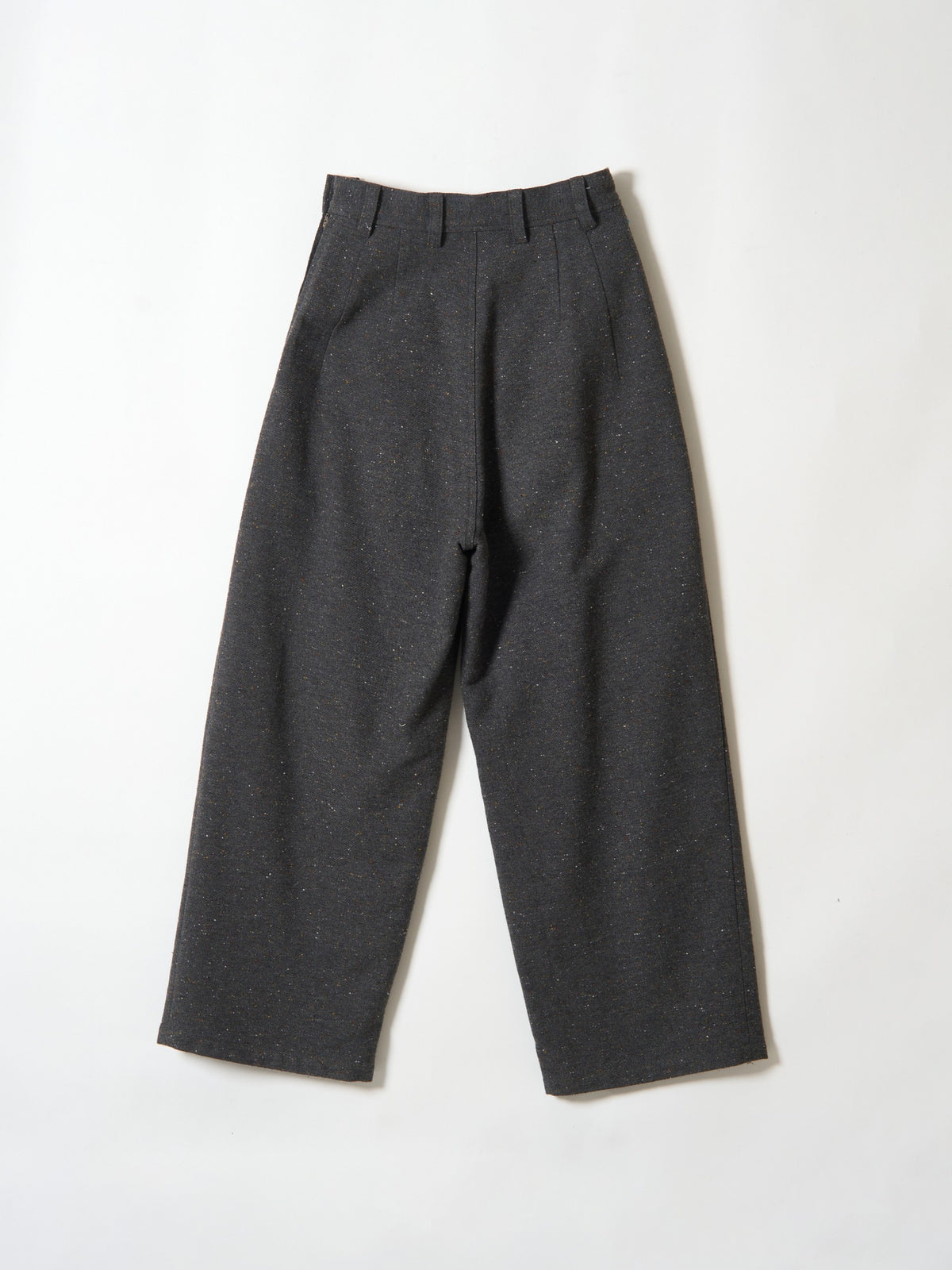 tweed stitch pants|GREY