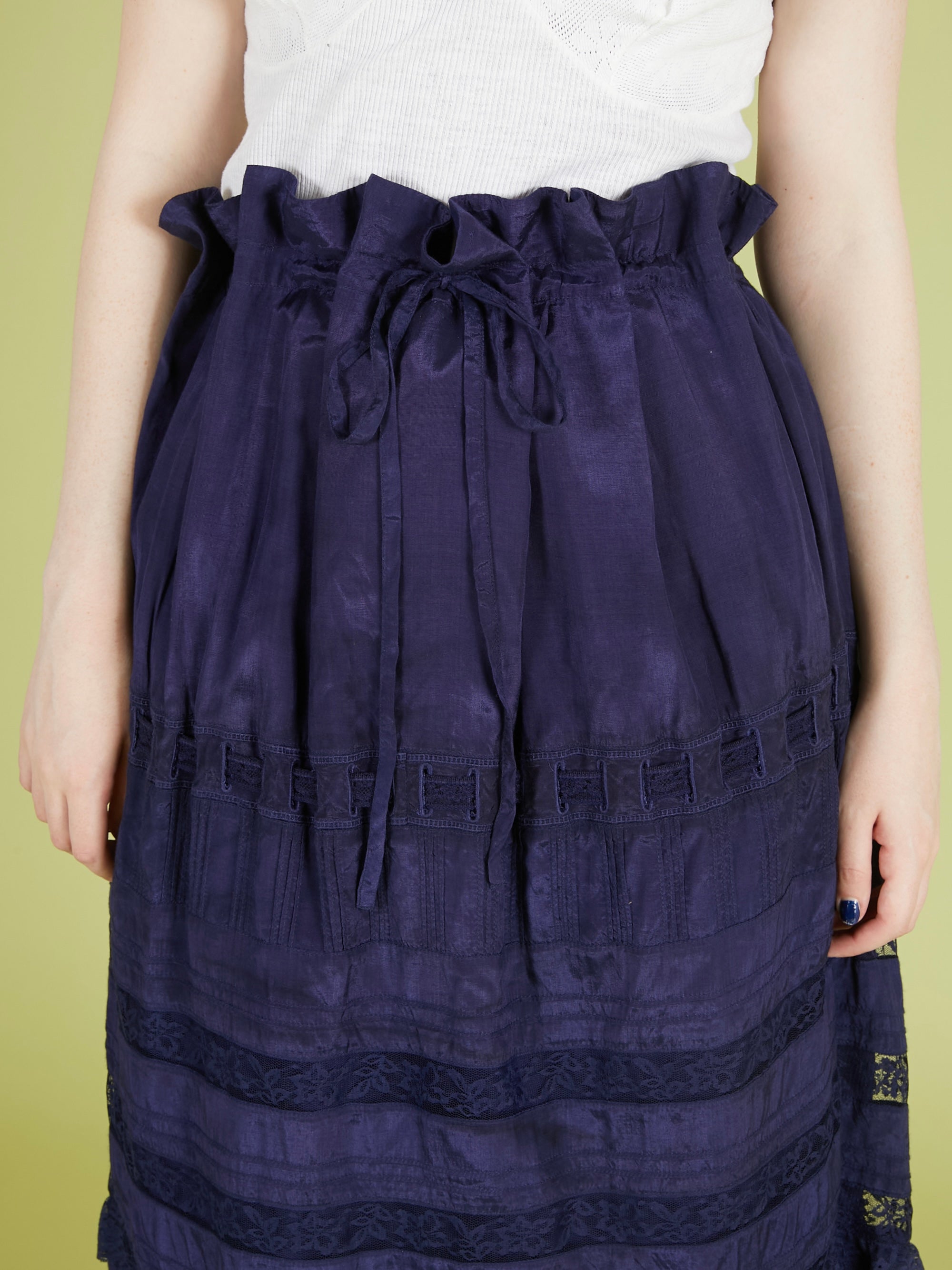 west tuck easy skirt|NAVY