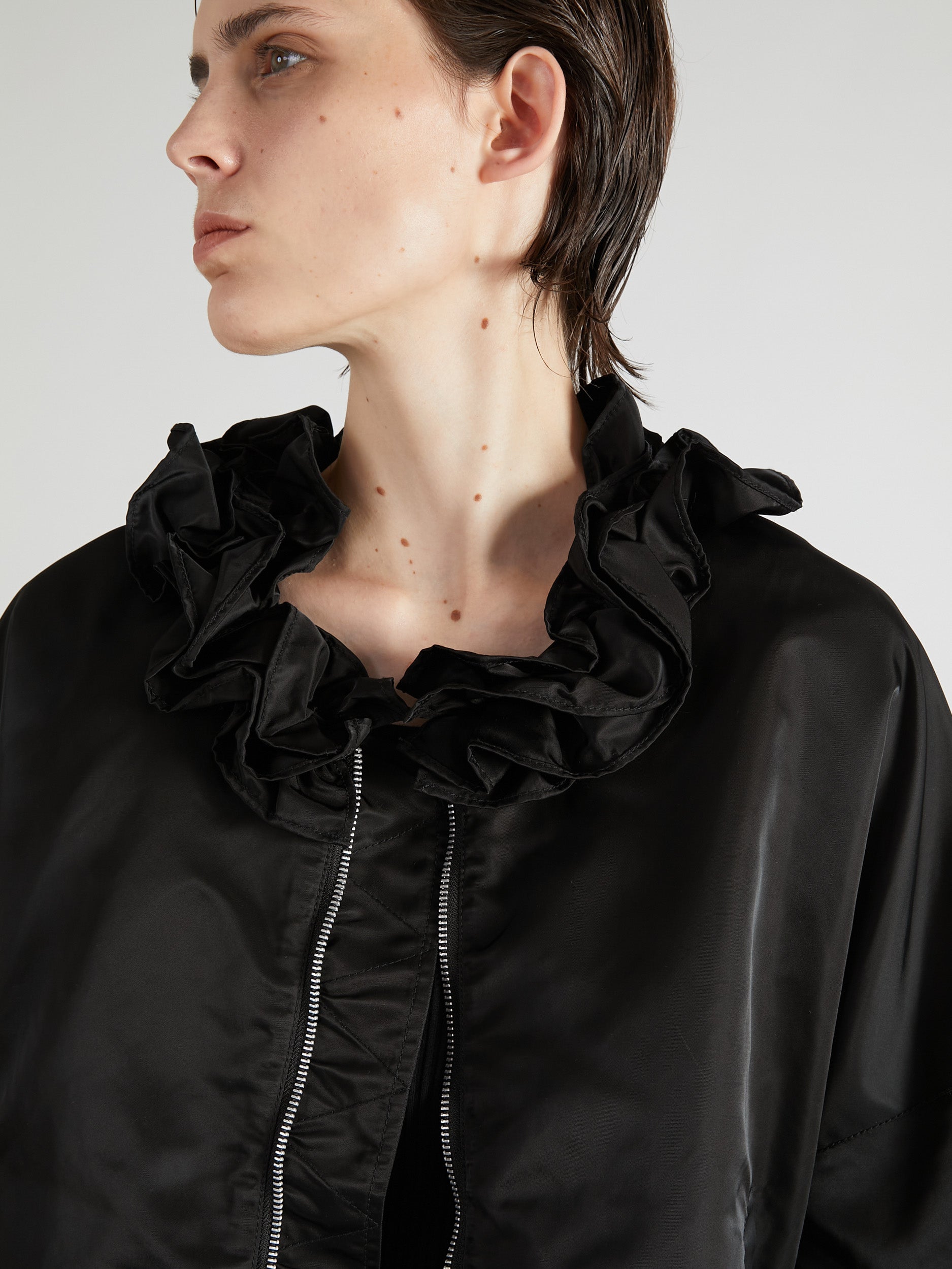 【 griguri 】frill MA1|BLACK