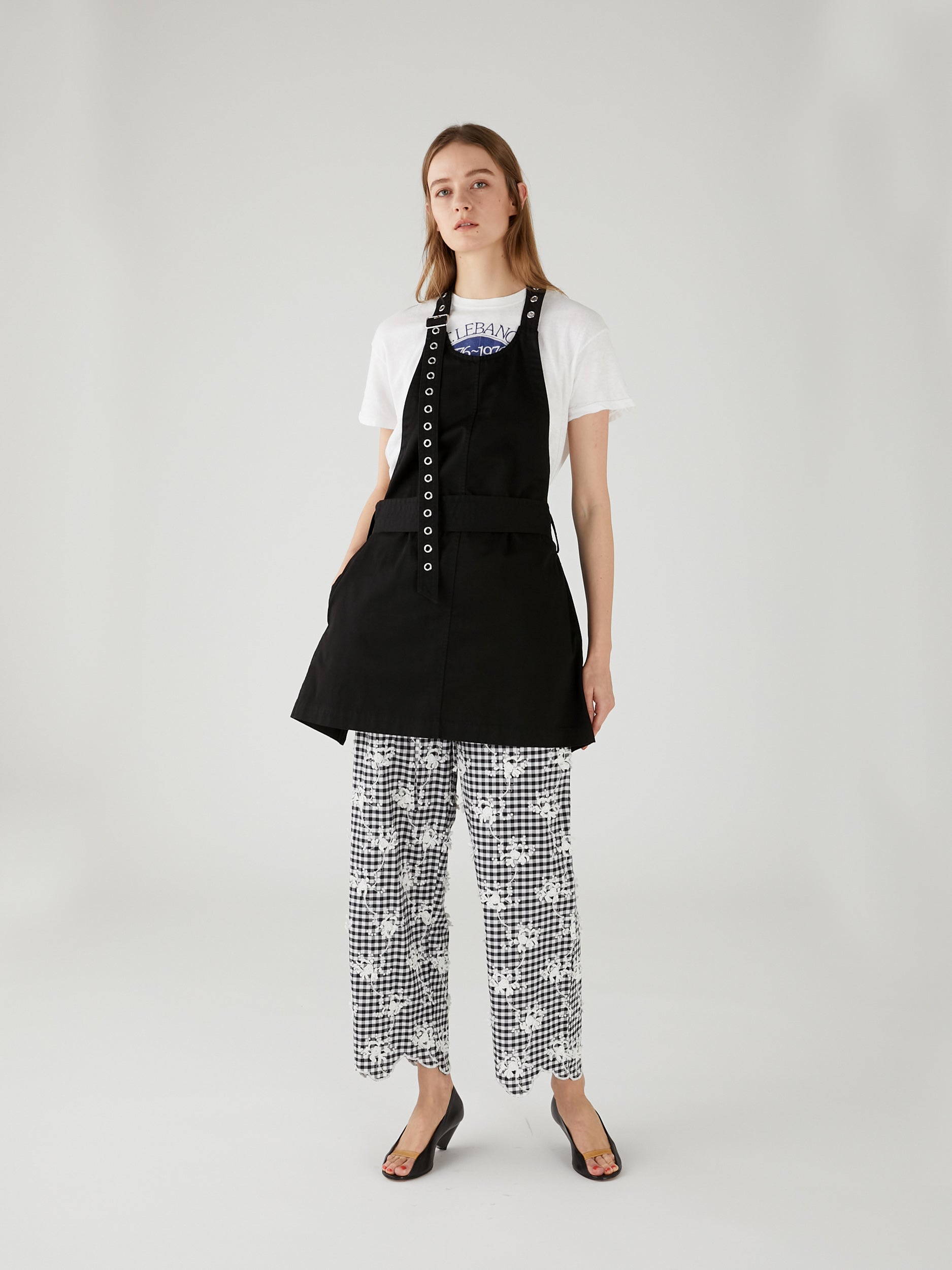 halter neck vest|BLACK