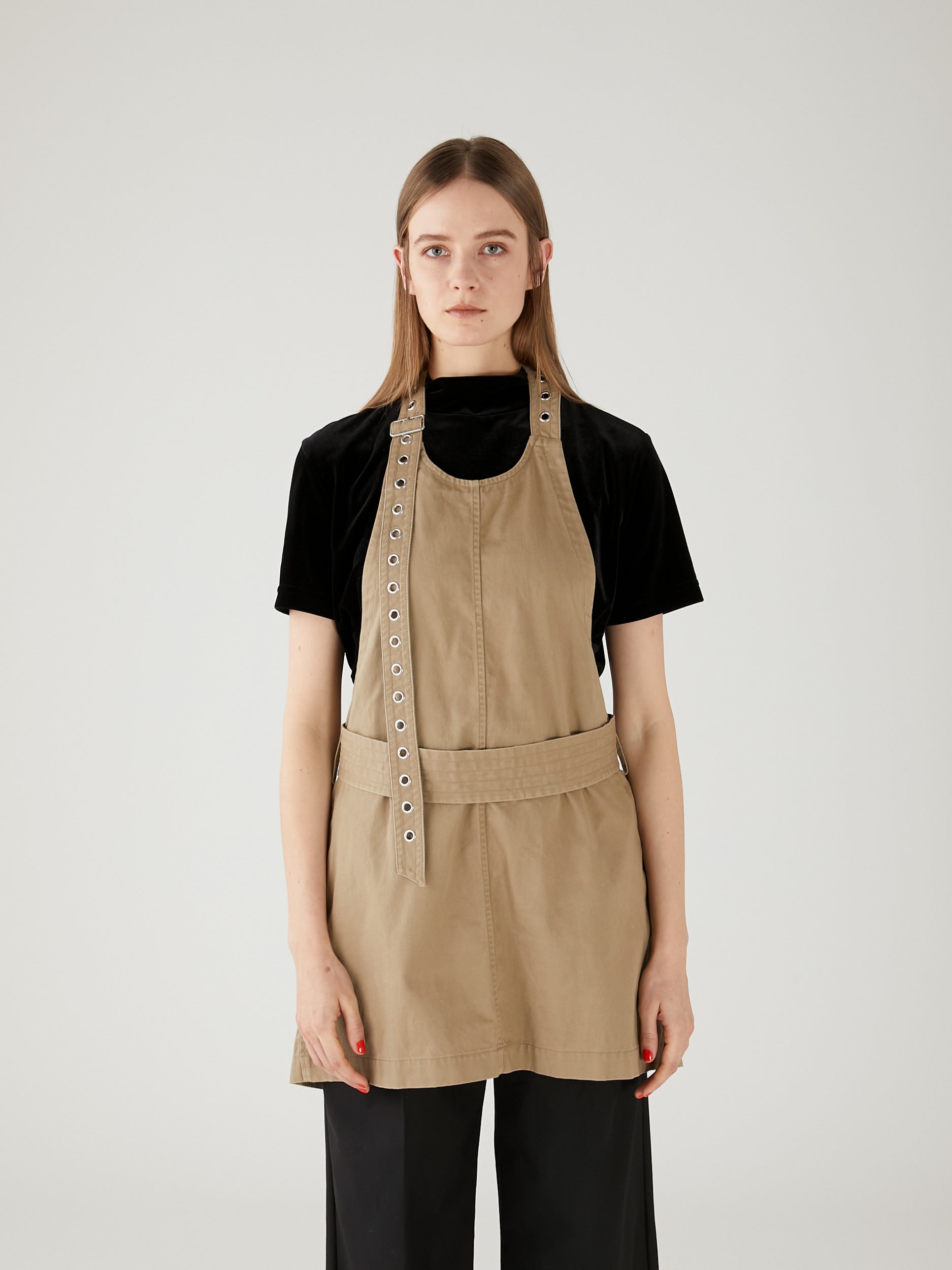halter neck vest|BLACK