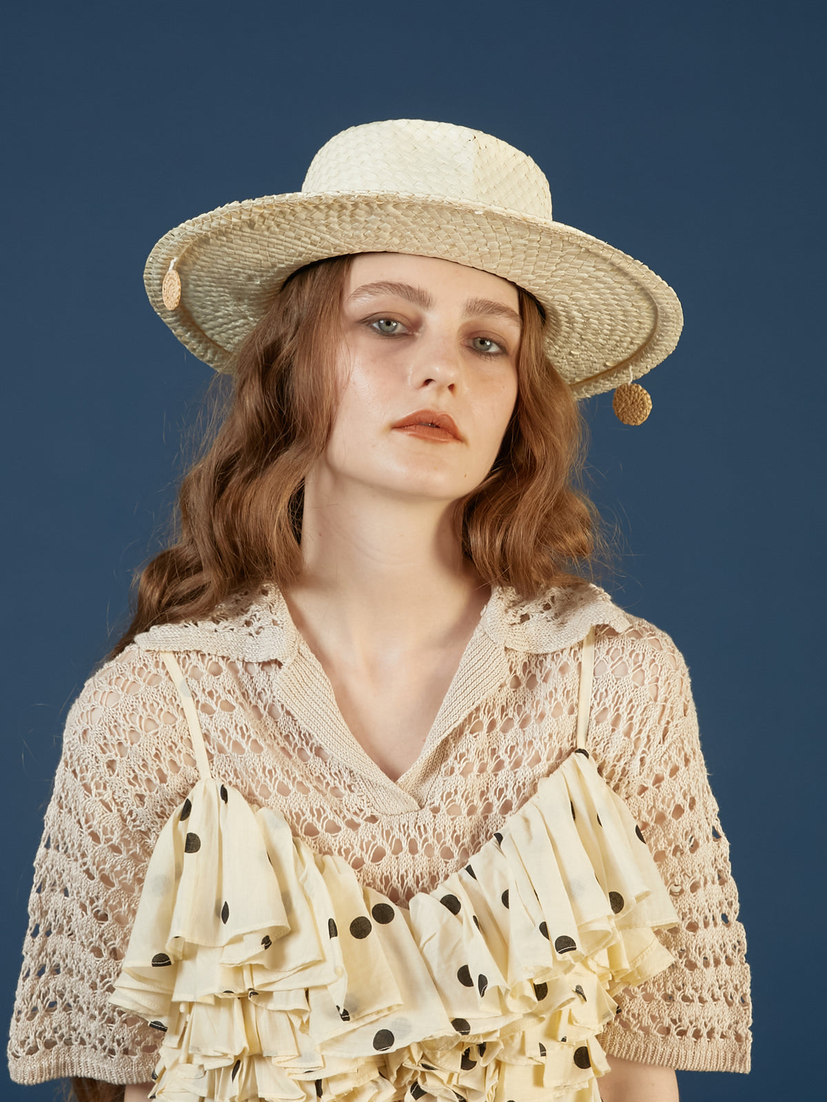 La Maison de Lyllis summer hat │ BEIGE