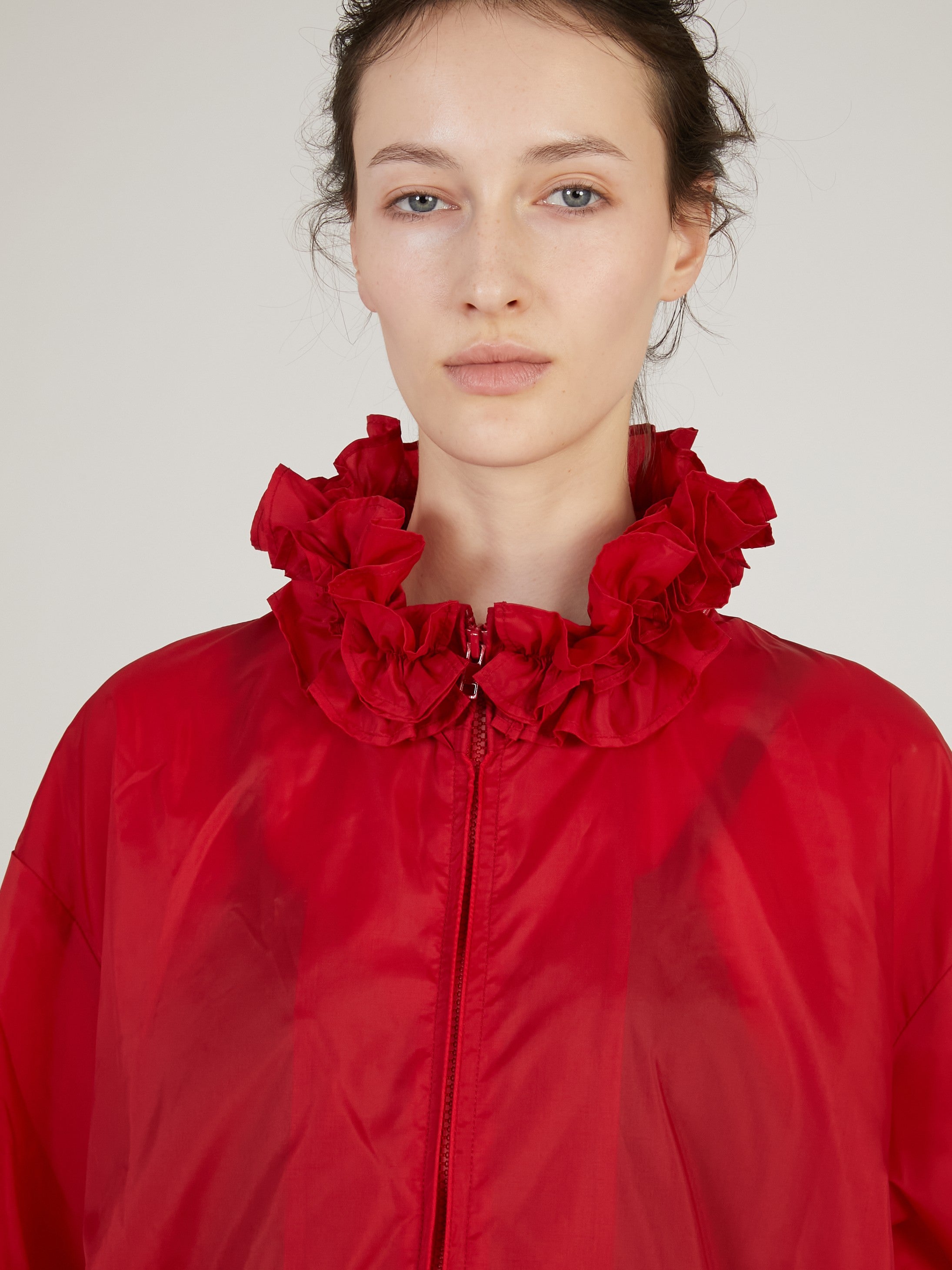 【griguri】pocketable wind breaker|RED