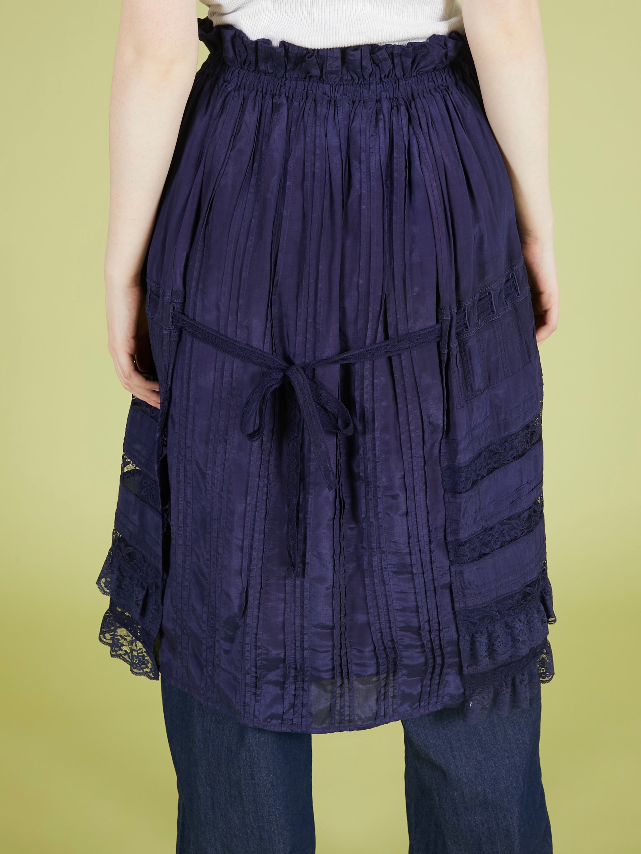 west tuck easy skirt|NAVY