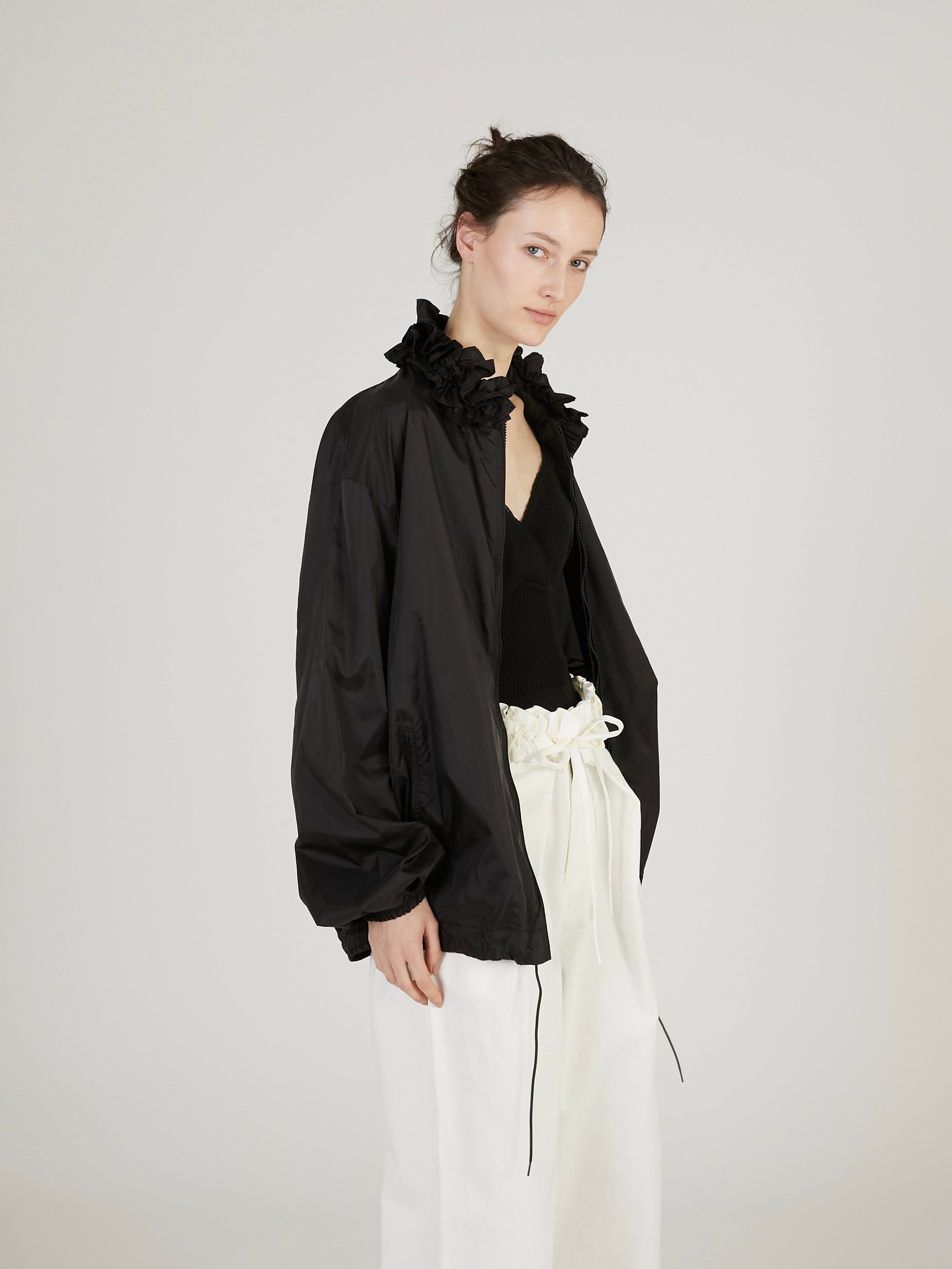 【griguri】pocketable wind breaker|BLACK