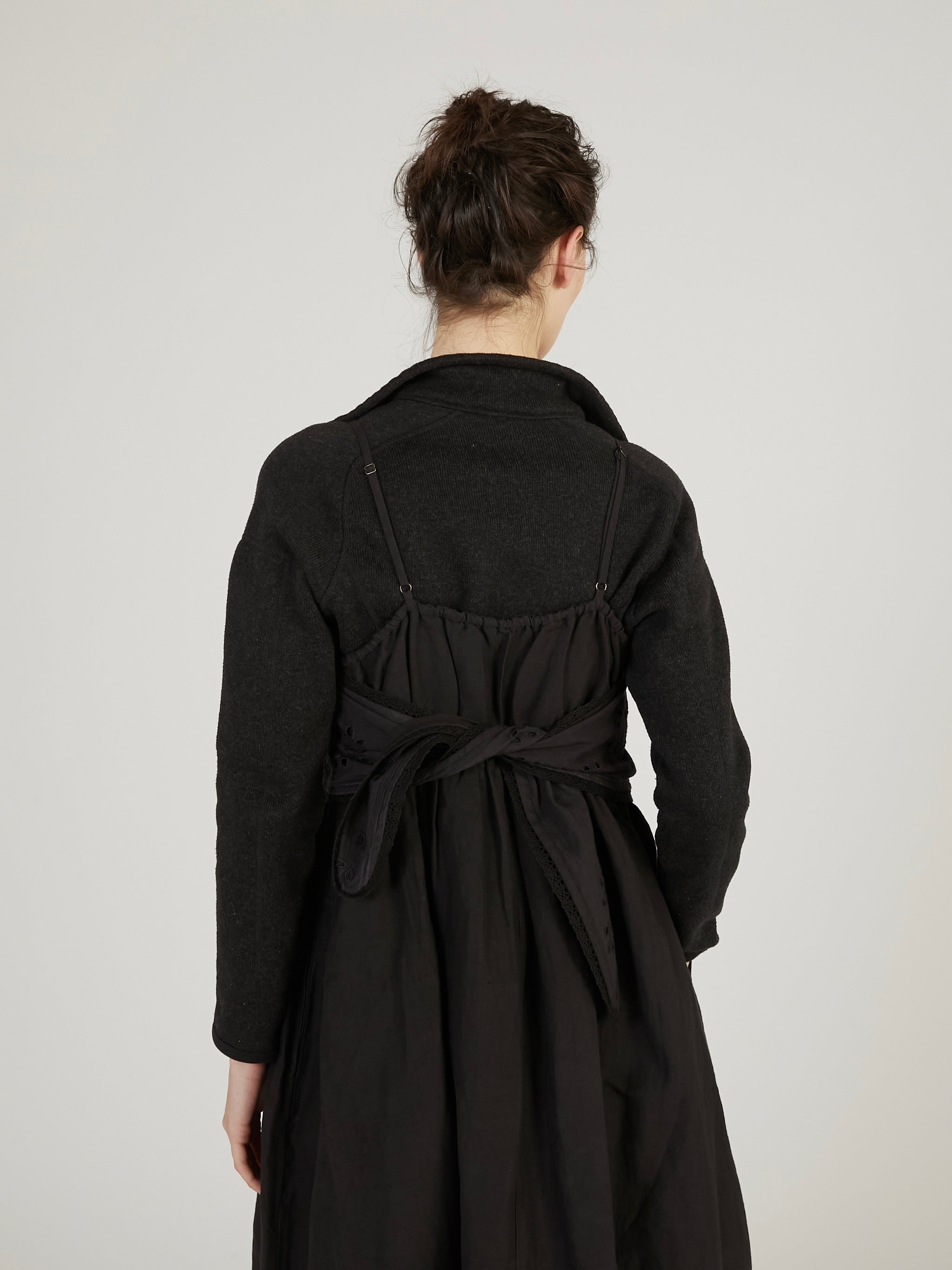 embroidey chief cami onepiece|BLACK