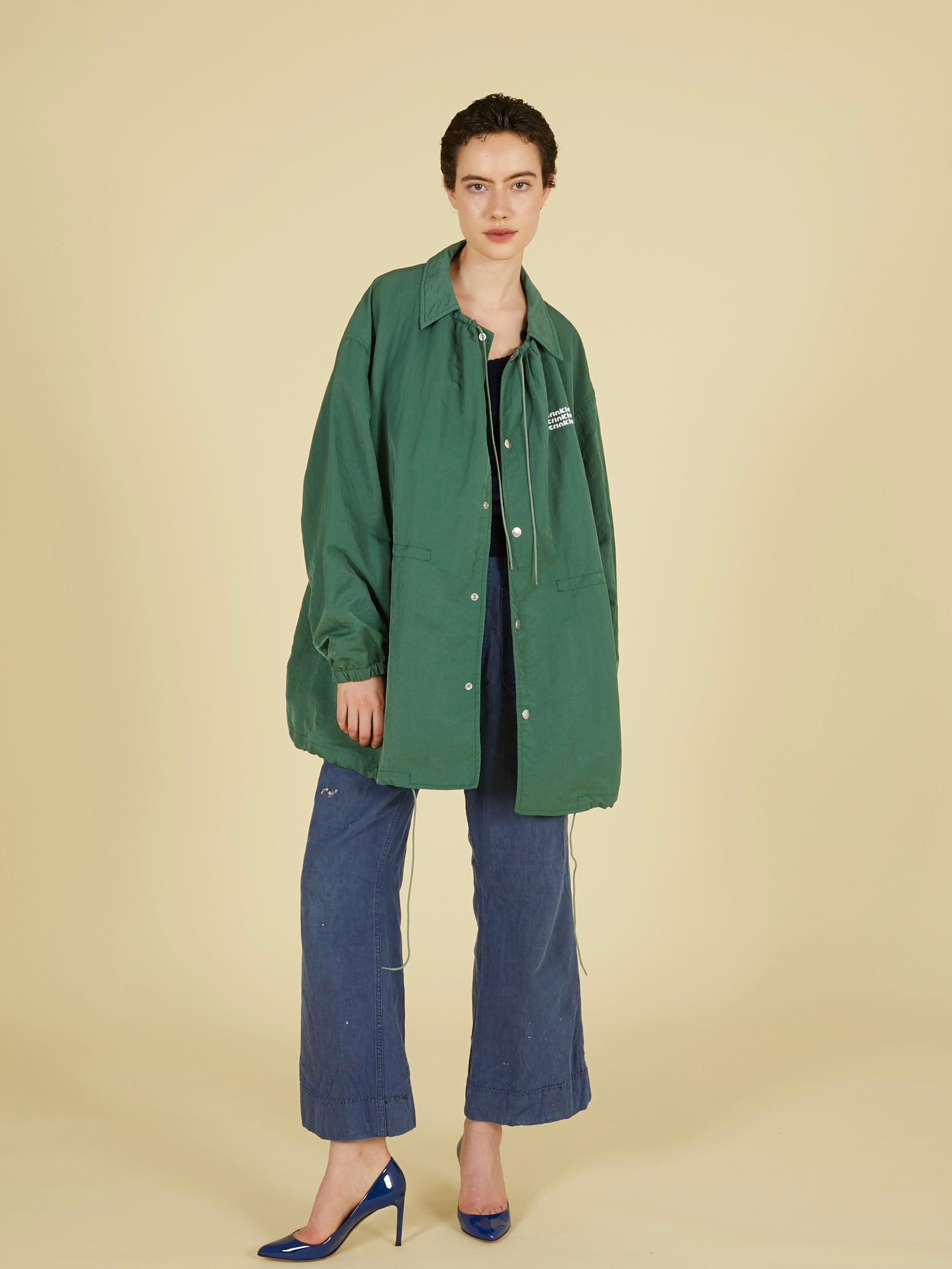 gather monster coach jacket|GREEN