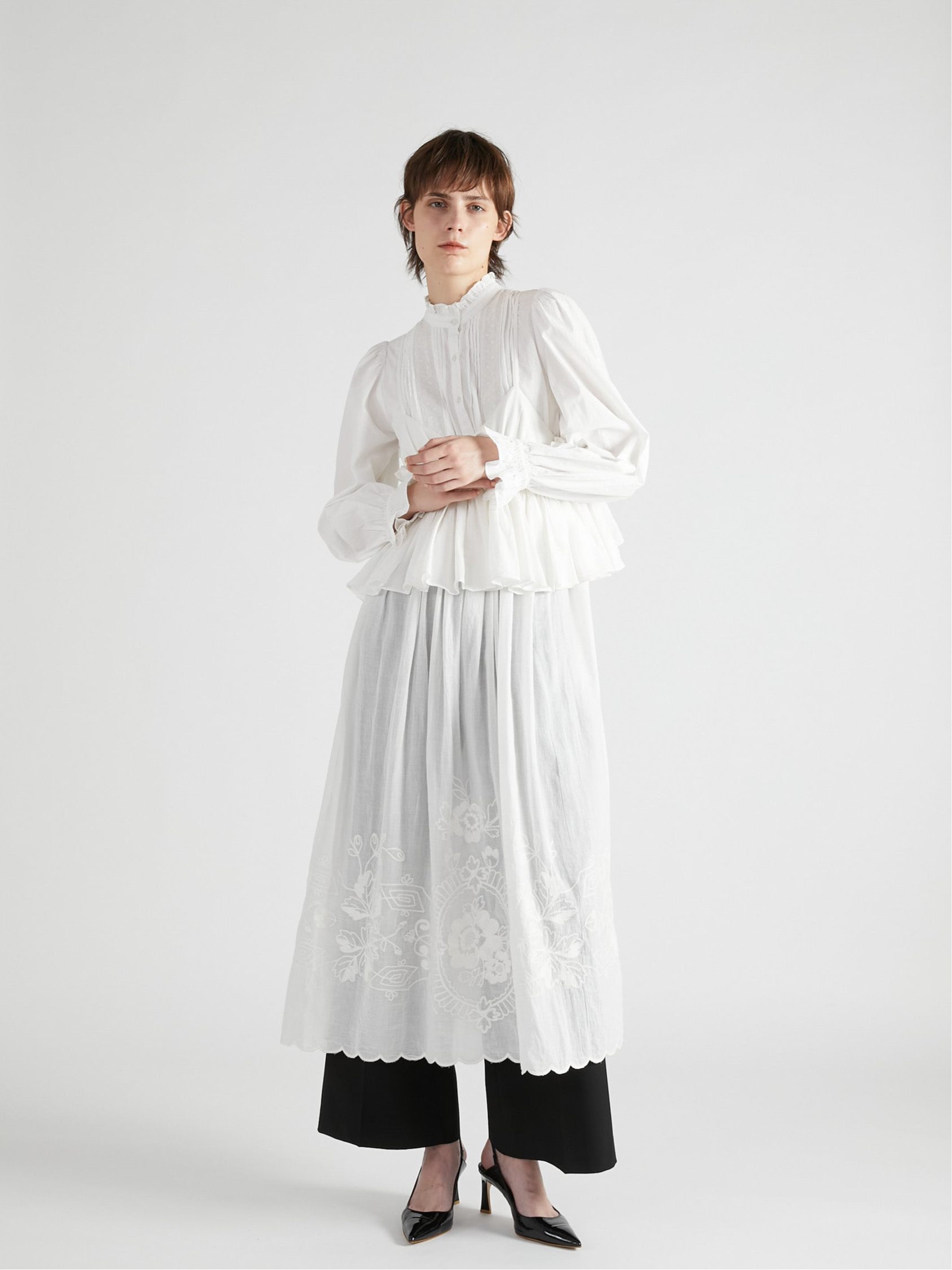 夏セール！THE SHISHIKUI RIBBON CAMI / WHITE 夏セール！THE SHISHIKUI RIBBON CAMI / WHITE