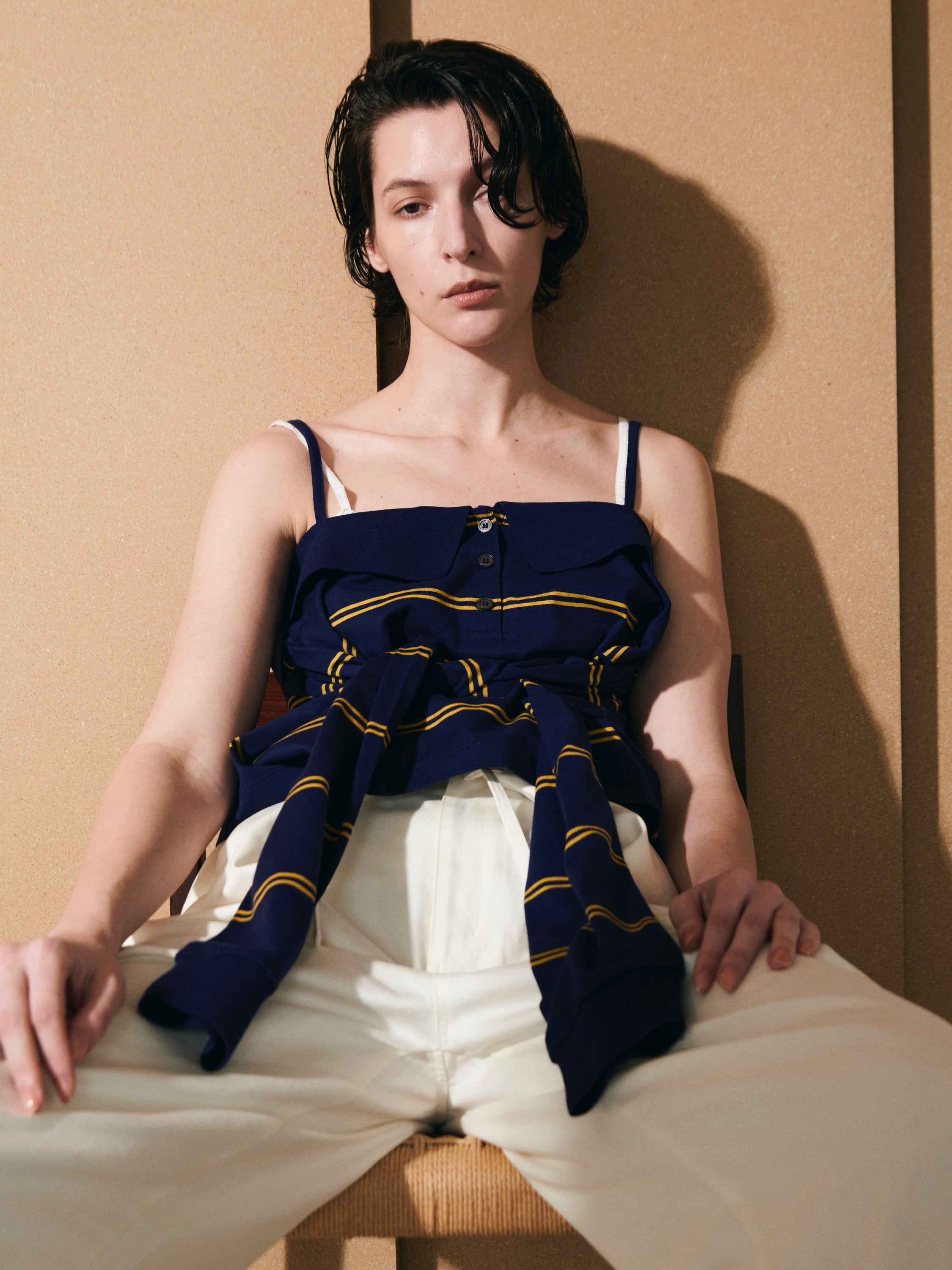 multiway polo cami|NAVY