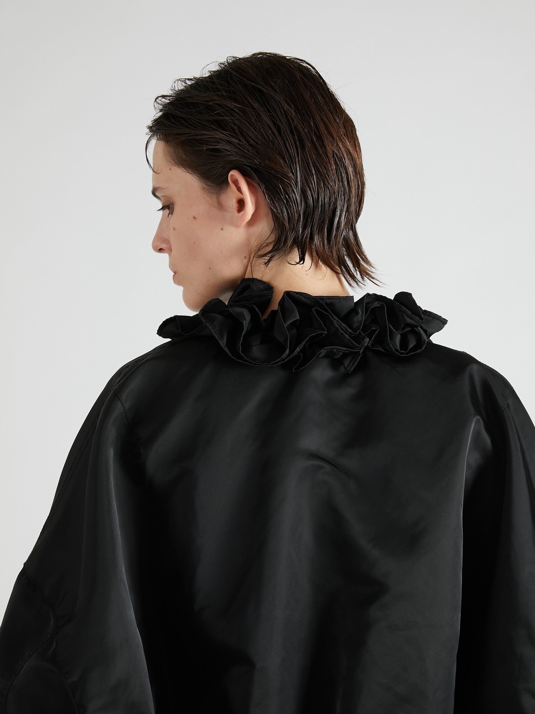 【 griguri 】frill MA1|BLACK