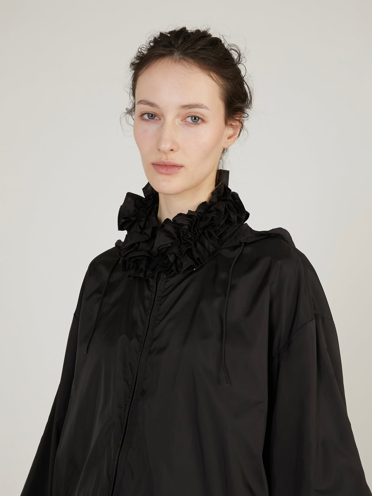 griguri】pocketable wind breaker｜BLACK