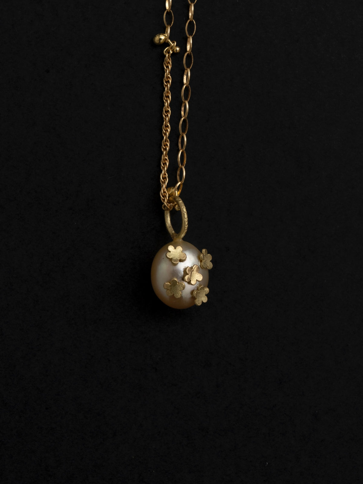 パール×18K GOLD】stones stone zoo ペンダントトップ｜FROWER