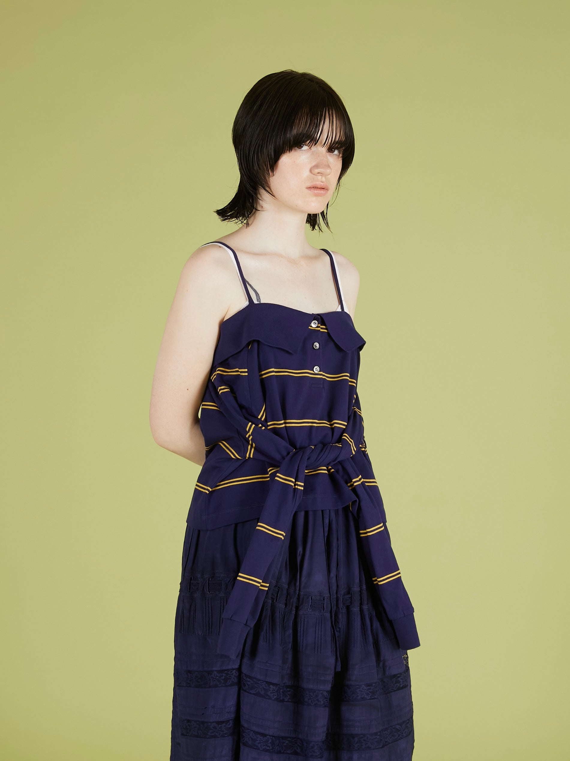 multiway polo cami|NAVY