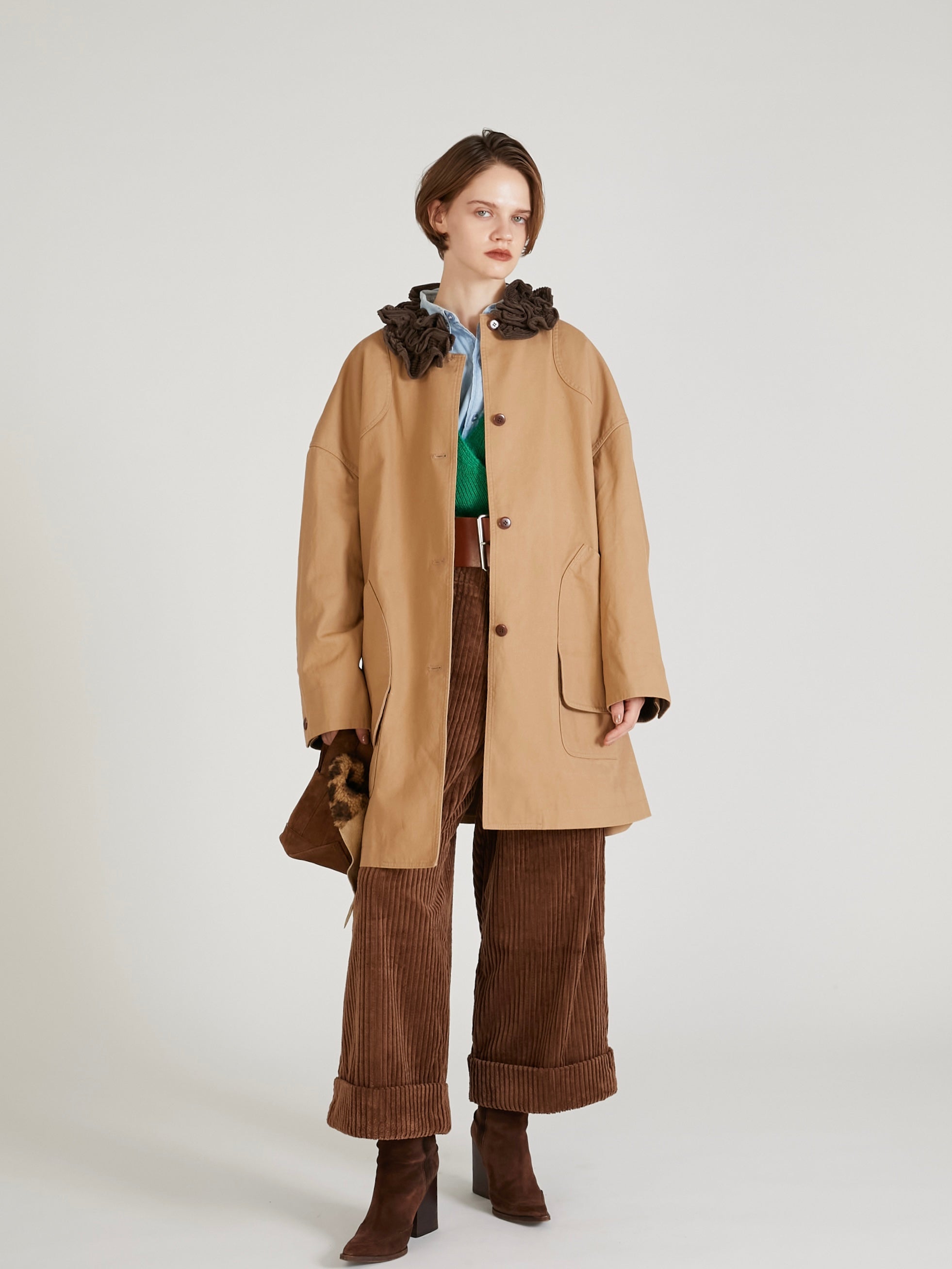 【griguri】monster hunting jacket|BROWN