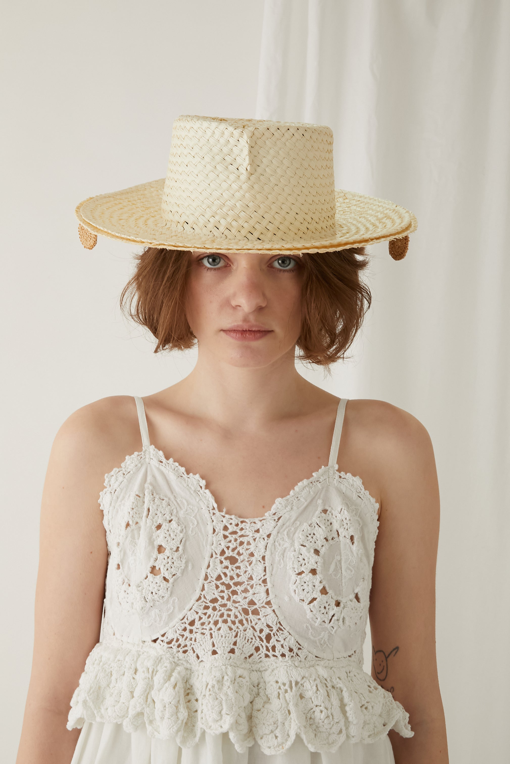 La Maison de Lyllis summer hat │ BEIGE