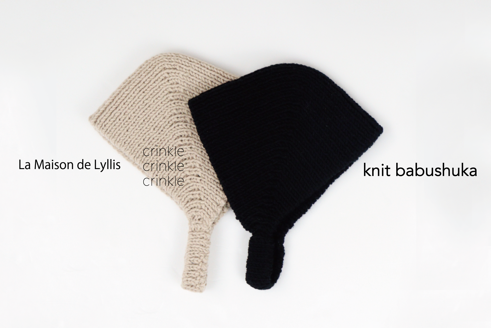 × La Maison de Lyllis knit babushka