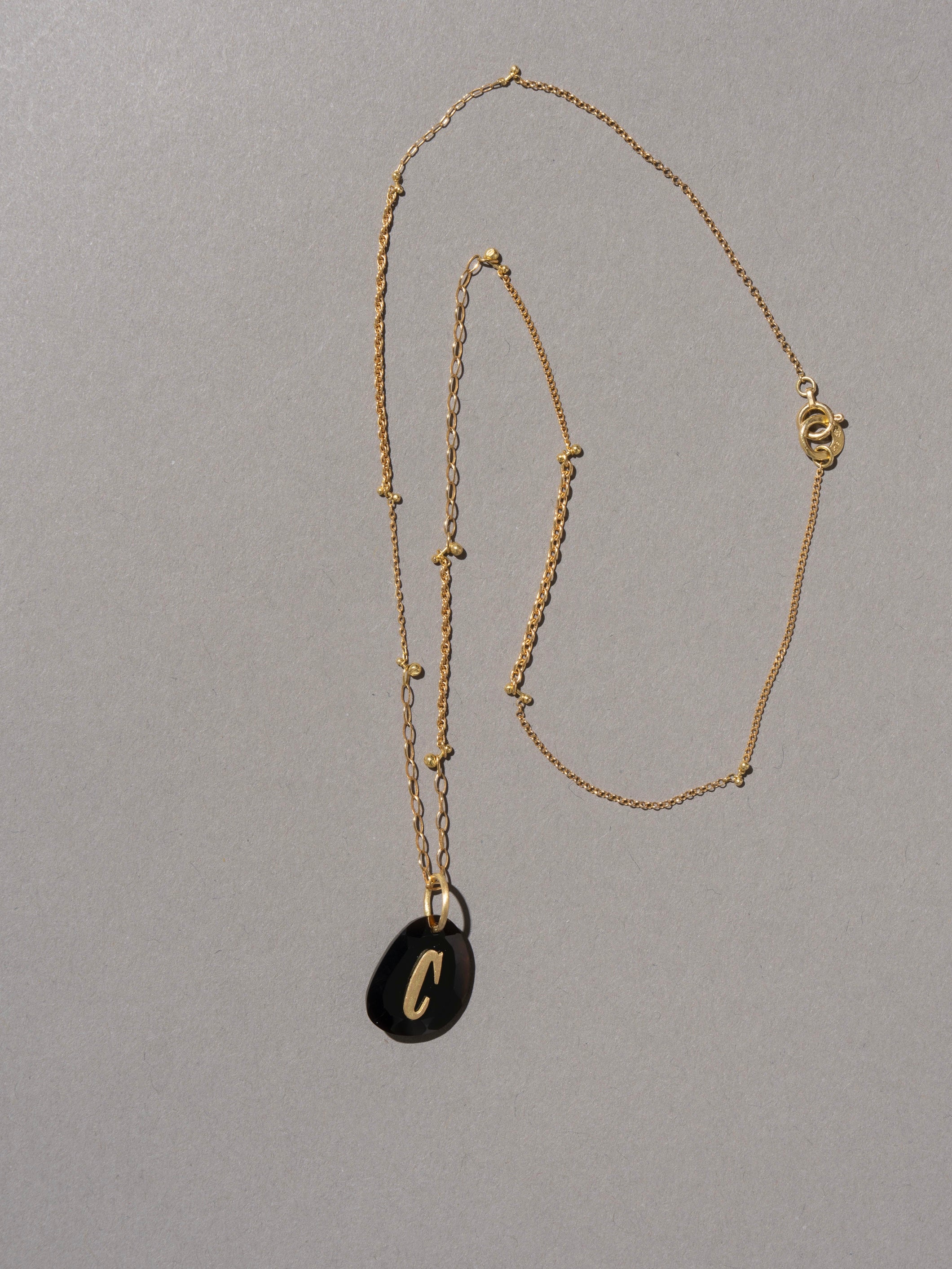 【オニキス】stones stone zoo ペンダントトップ｜BLACK