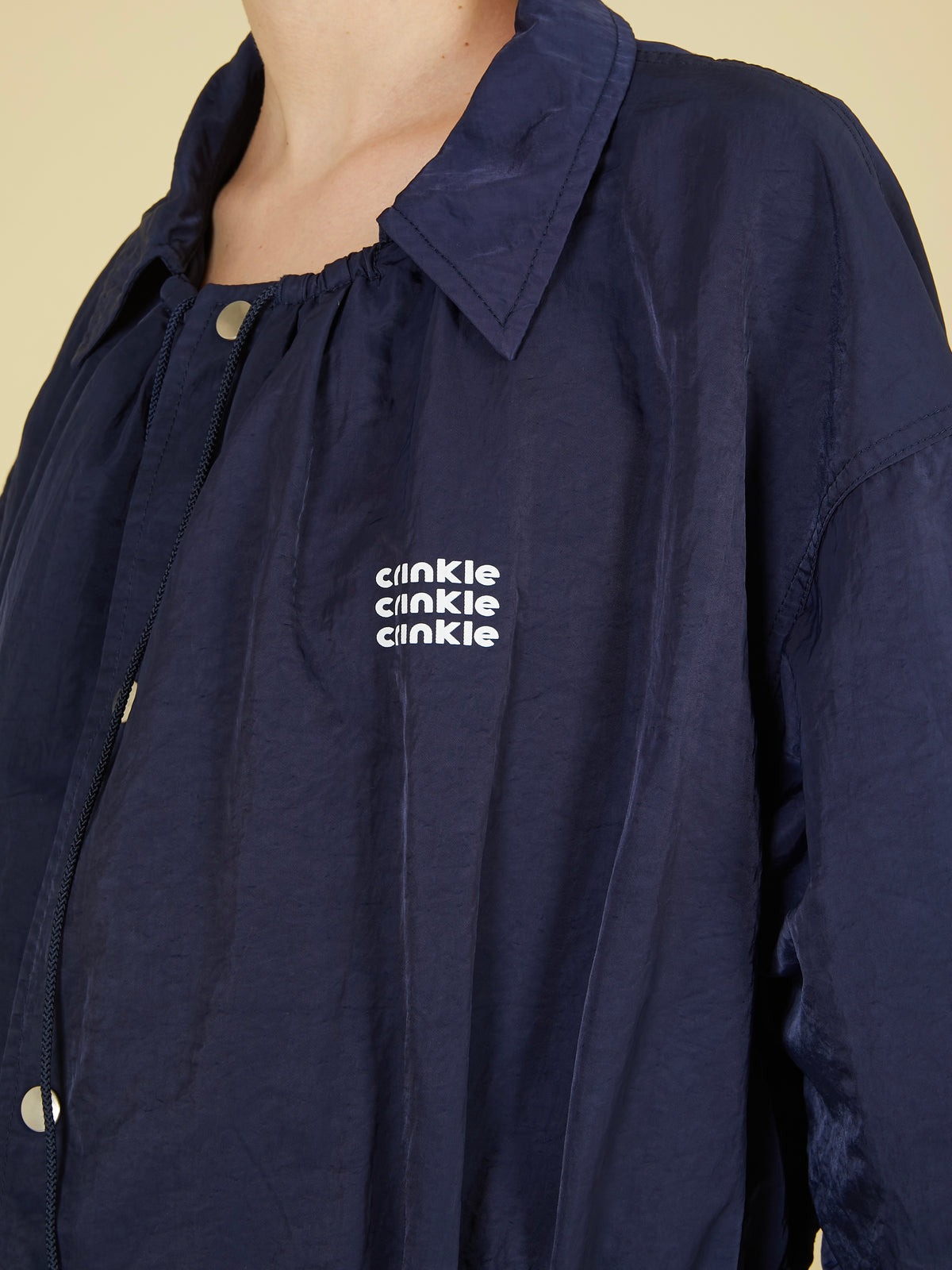 gather monster coach jacket｜NAVY