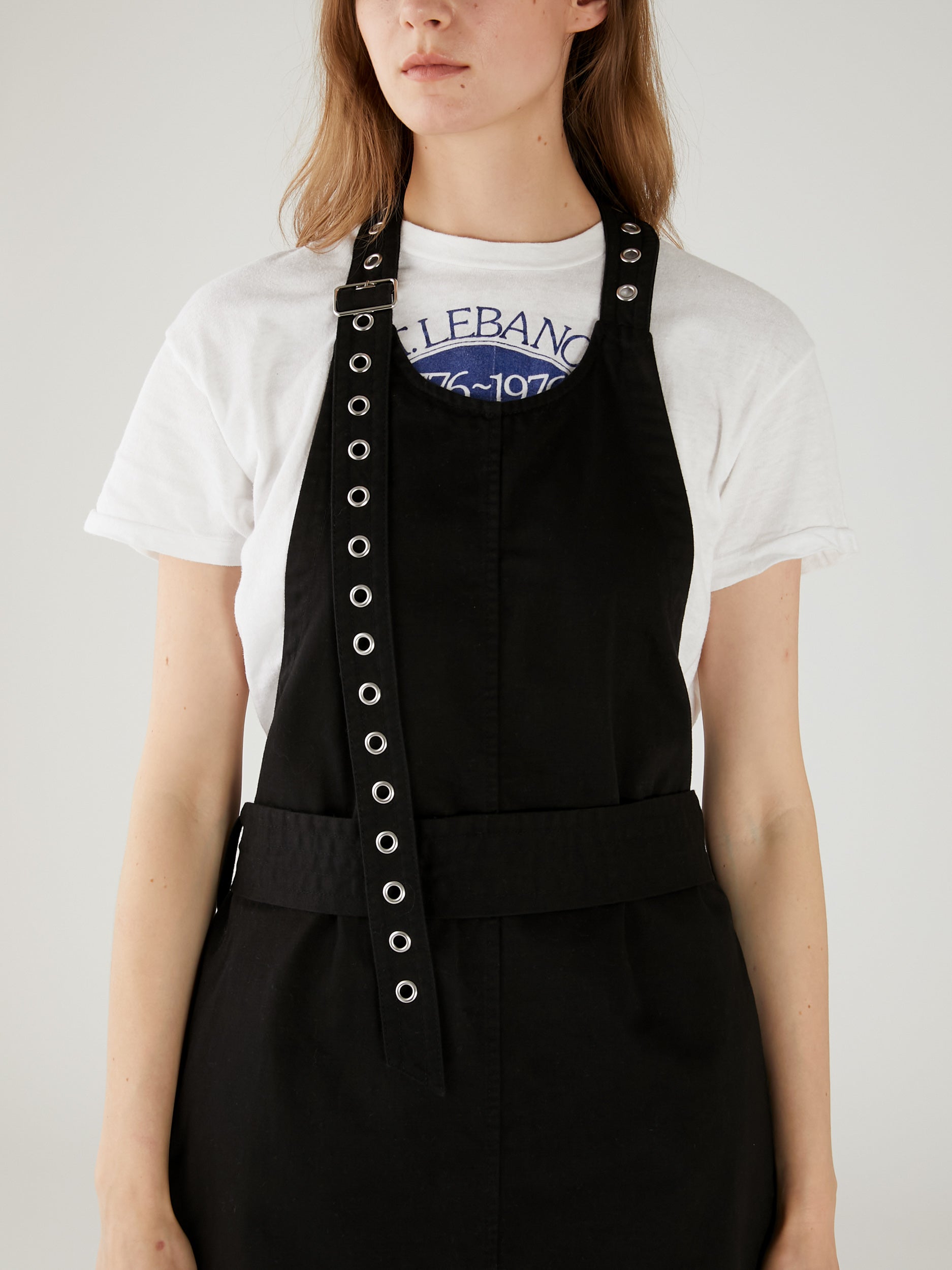 halter  neck vest｜BLACK