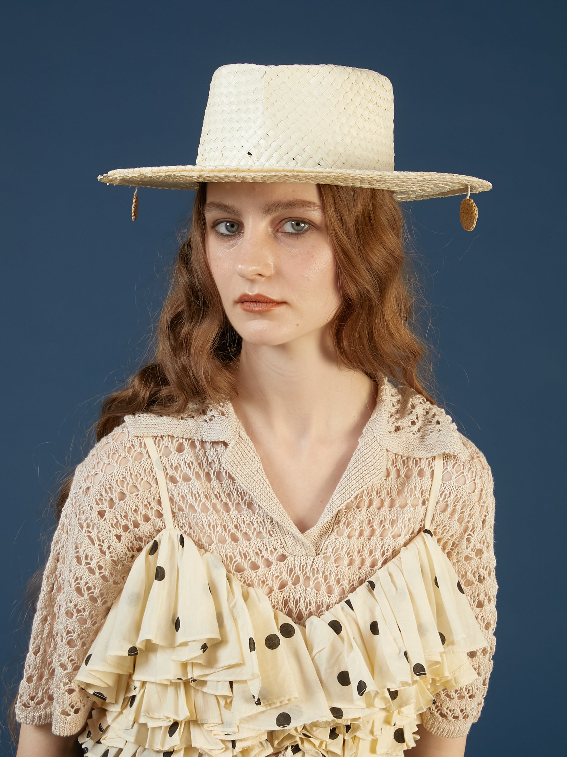La Maison de Lyllis summer hat │ BEIGE