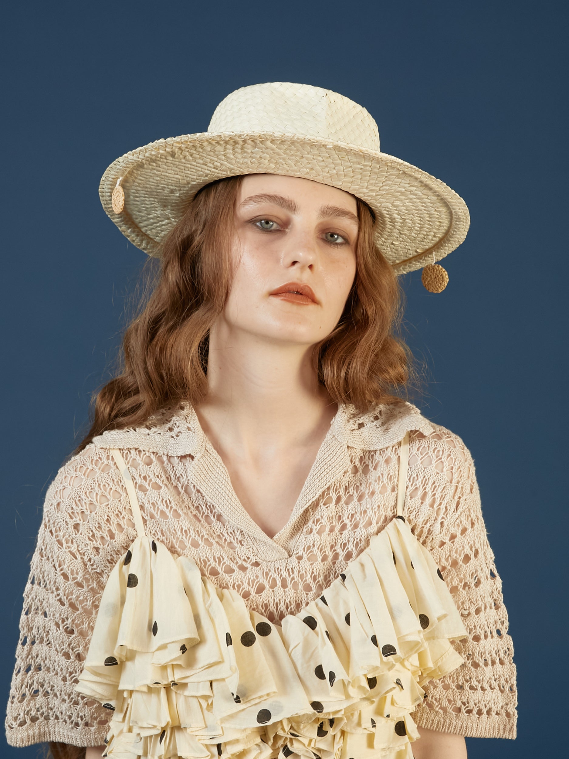 La Maison de Lyllis summer hat │ BEIGE