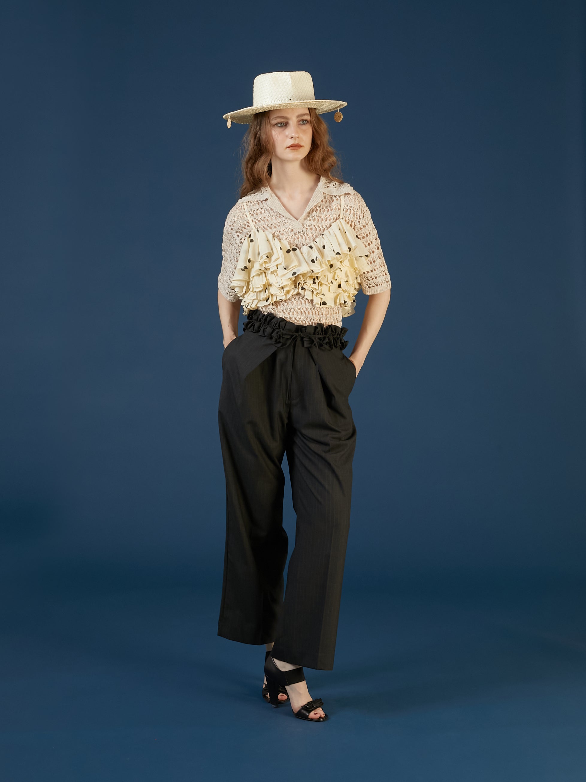 La Maison de Lyllis summer hat │ BEIGE