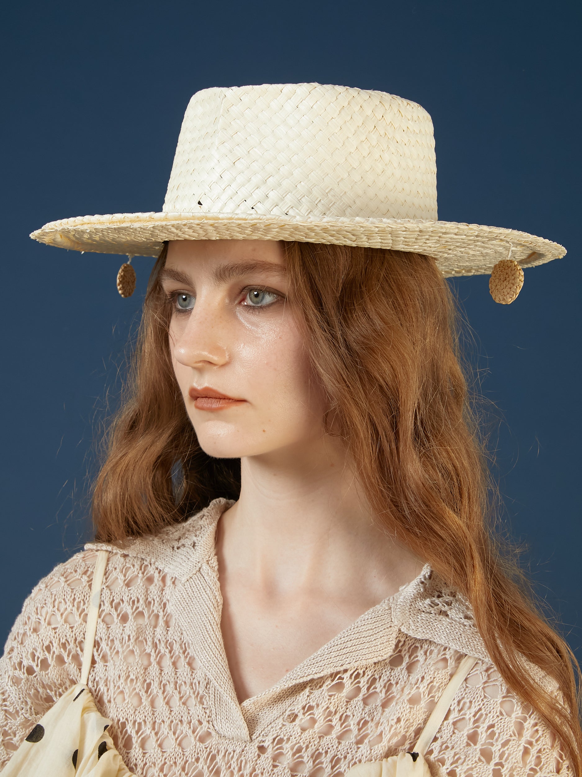 La Maison de Lyllis summer hat │ BEIGE