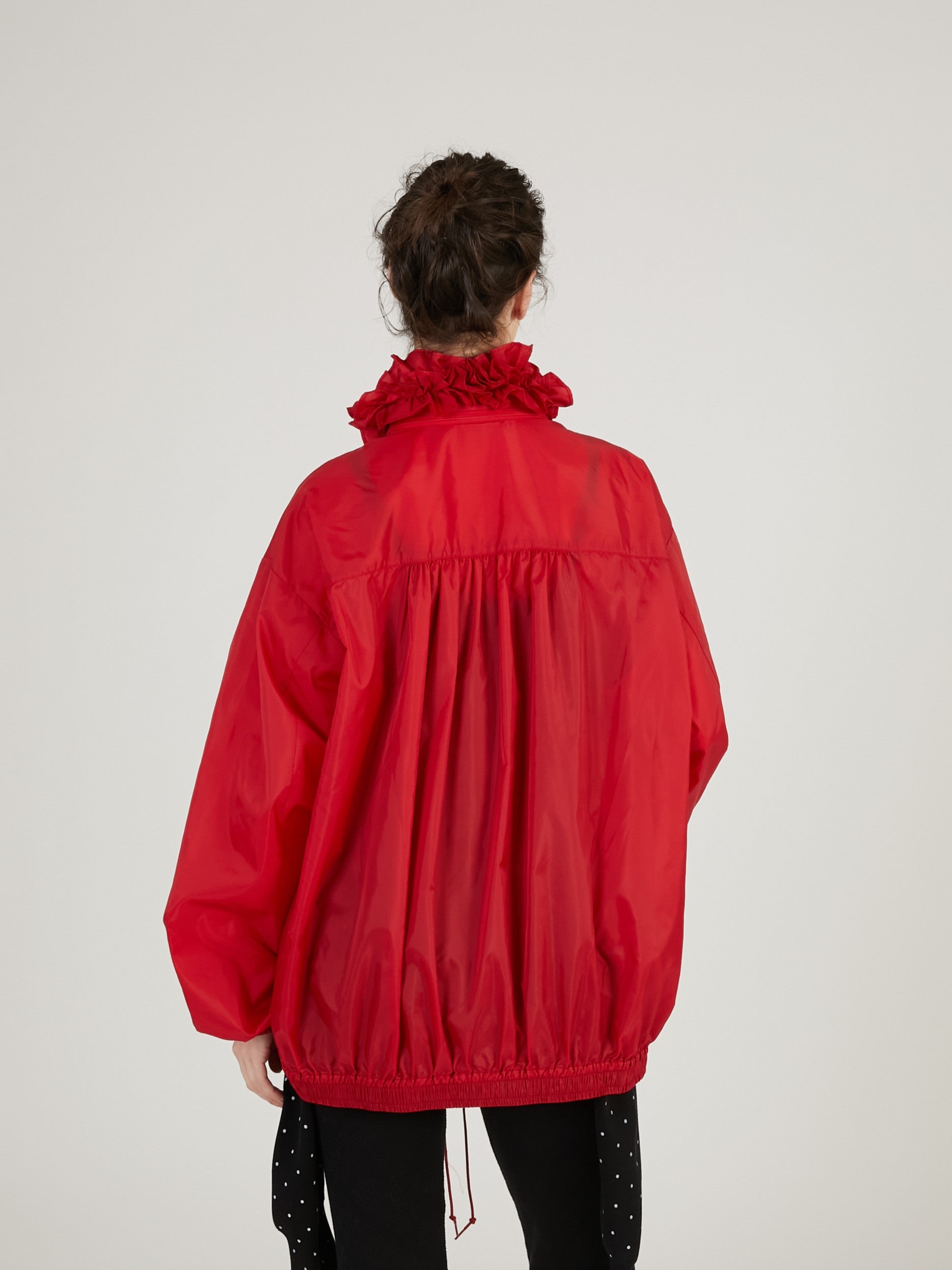 griguri】pocketable wind breaker｜RED