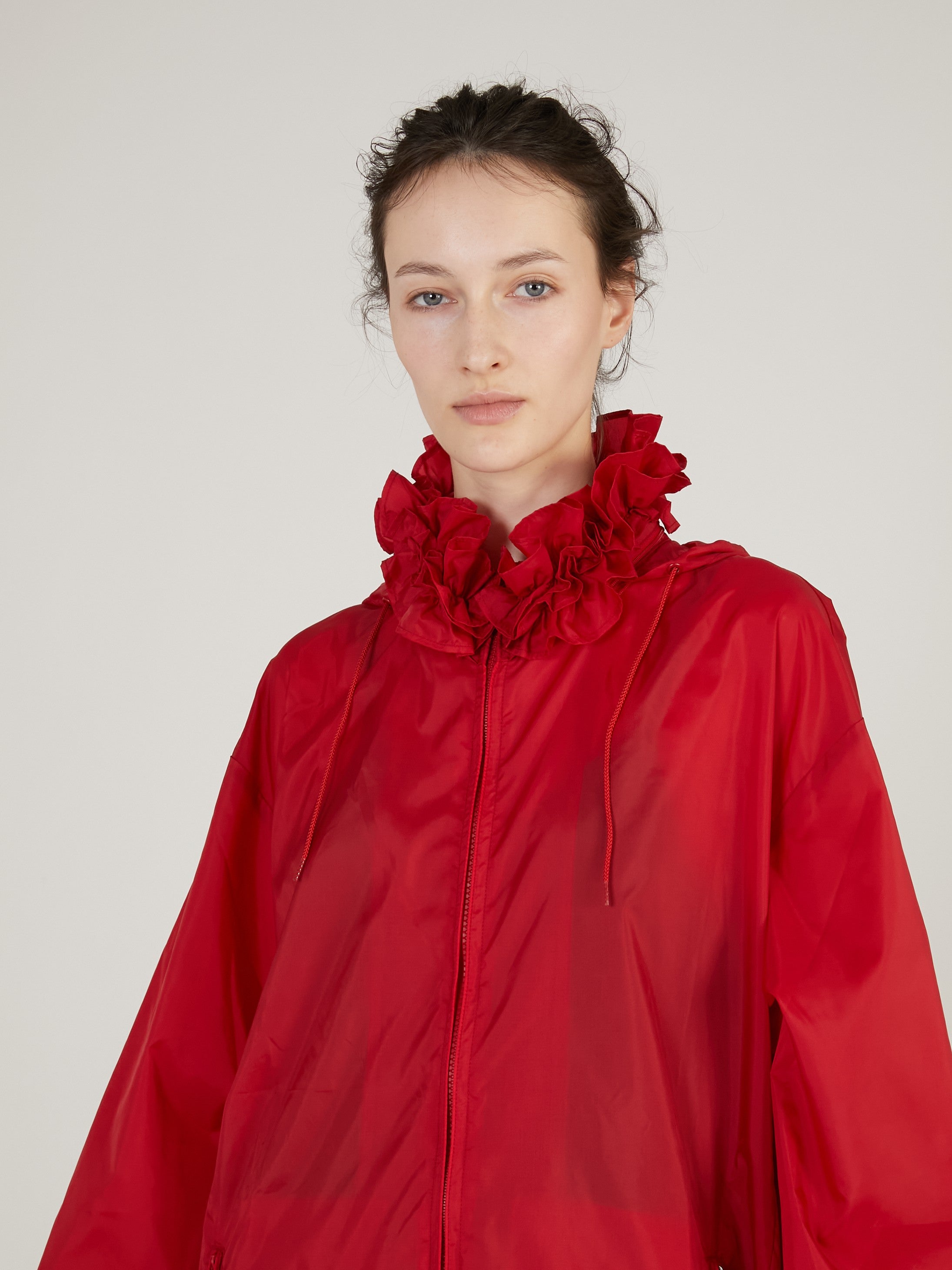 【griguri】pocketable wind breaker｜RED