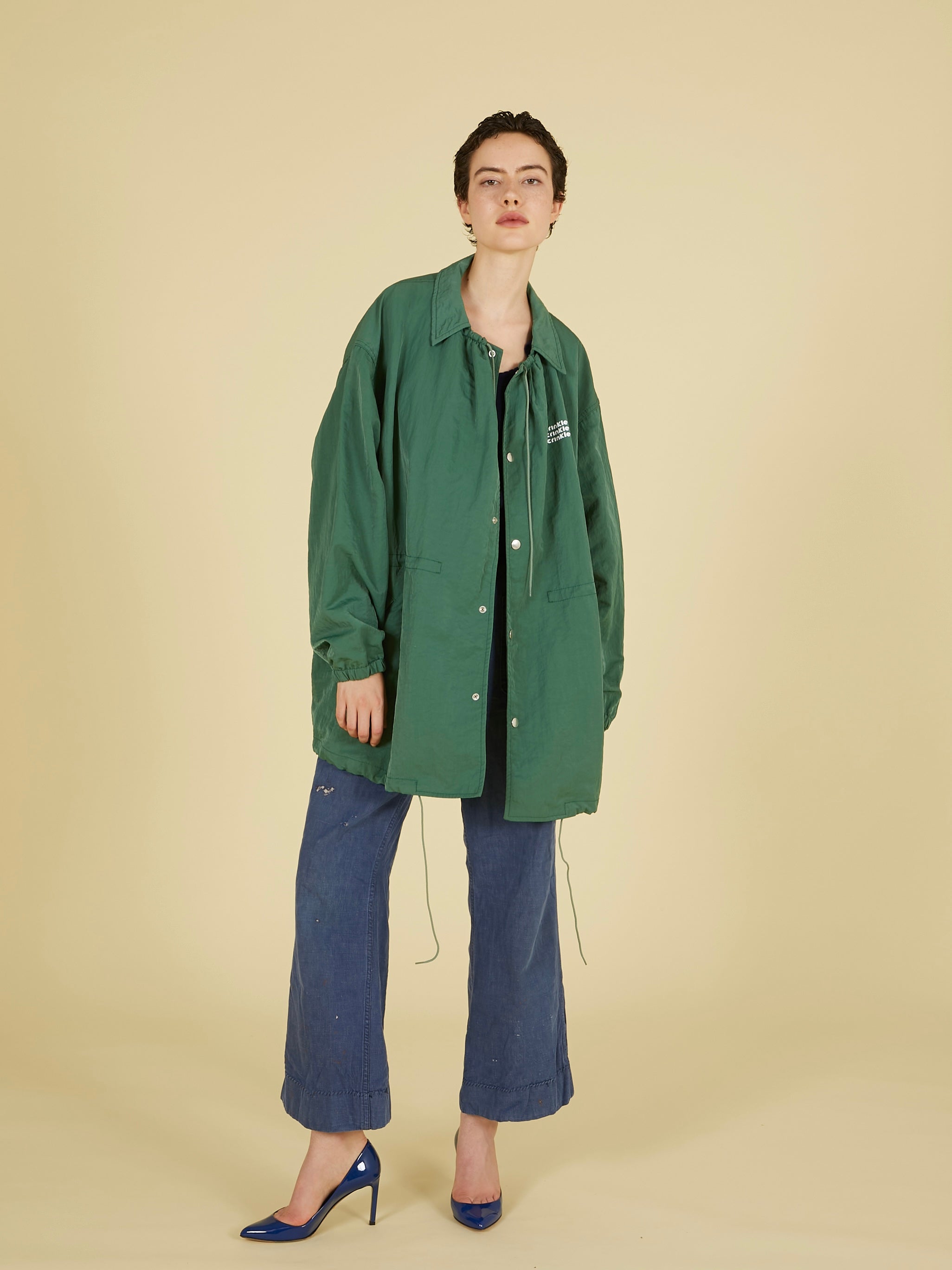 gather monster coach jacket｜GREEN