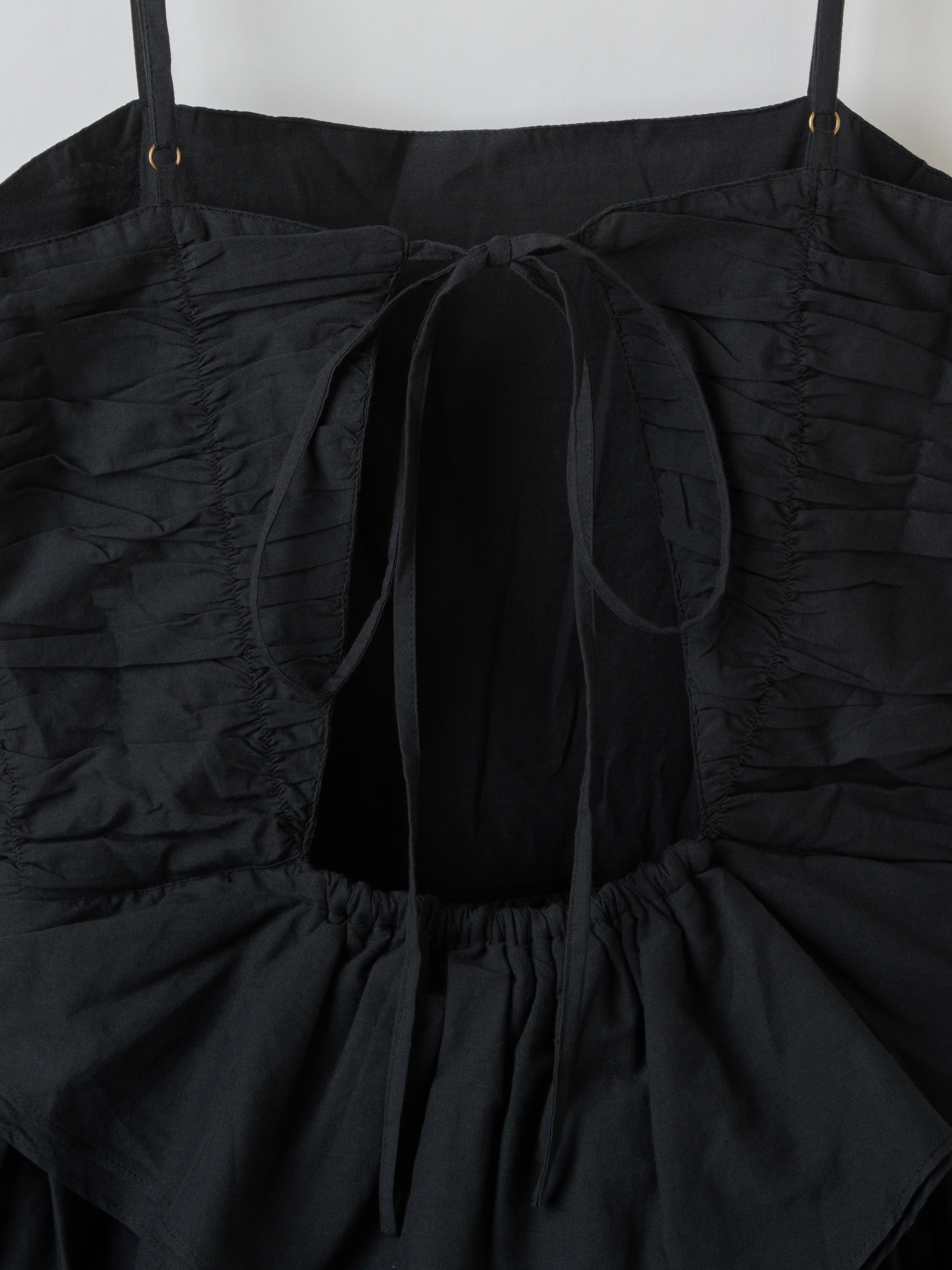 corset cami｜BLACK
