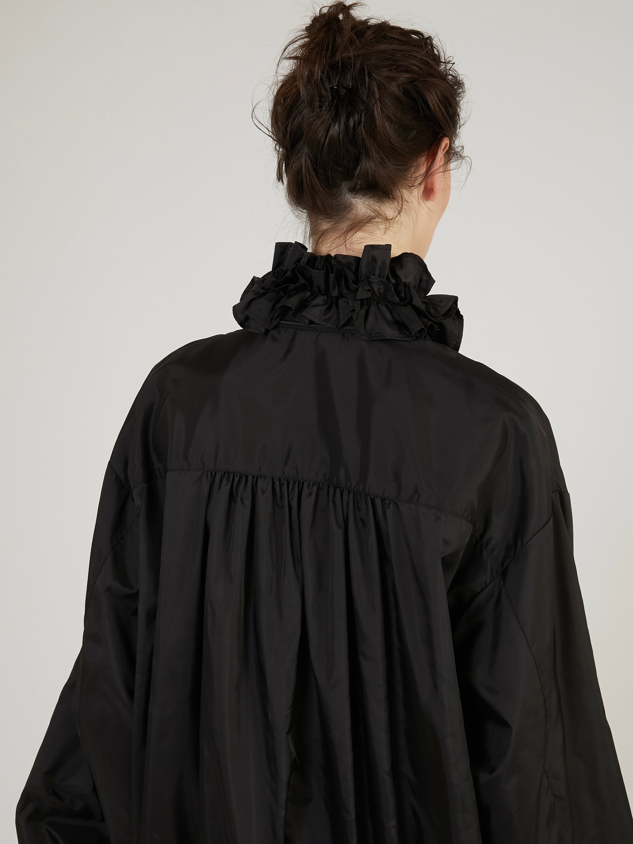 griguri】pocketable wind breaker｜BLACK