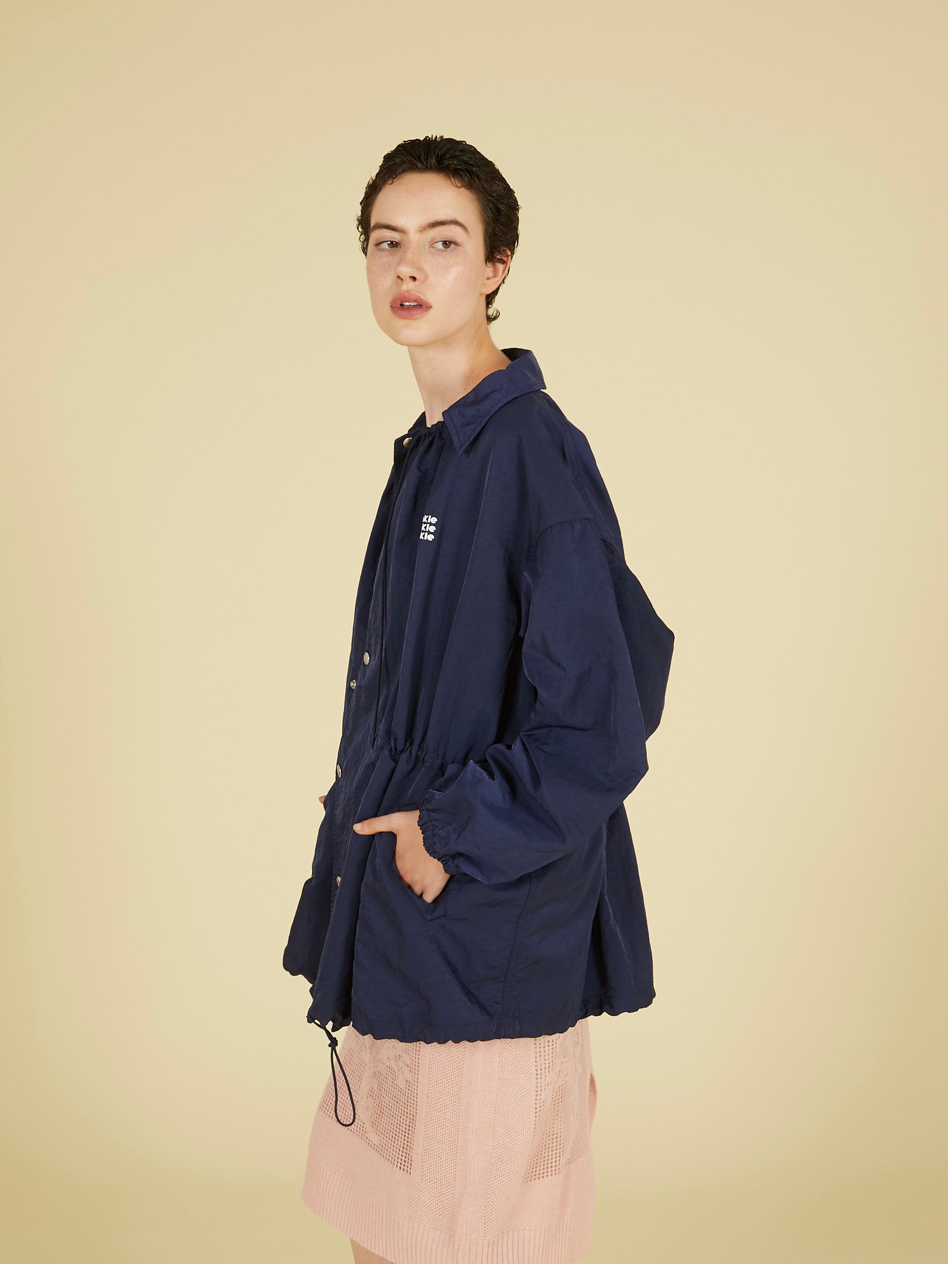 gather monster coach jacket｜NAVY