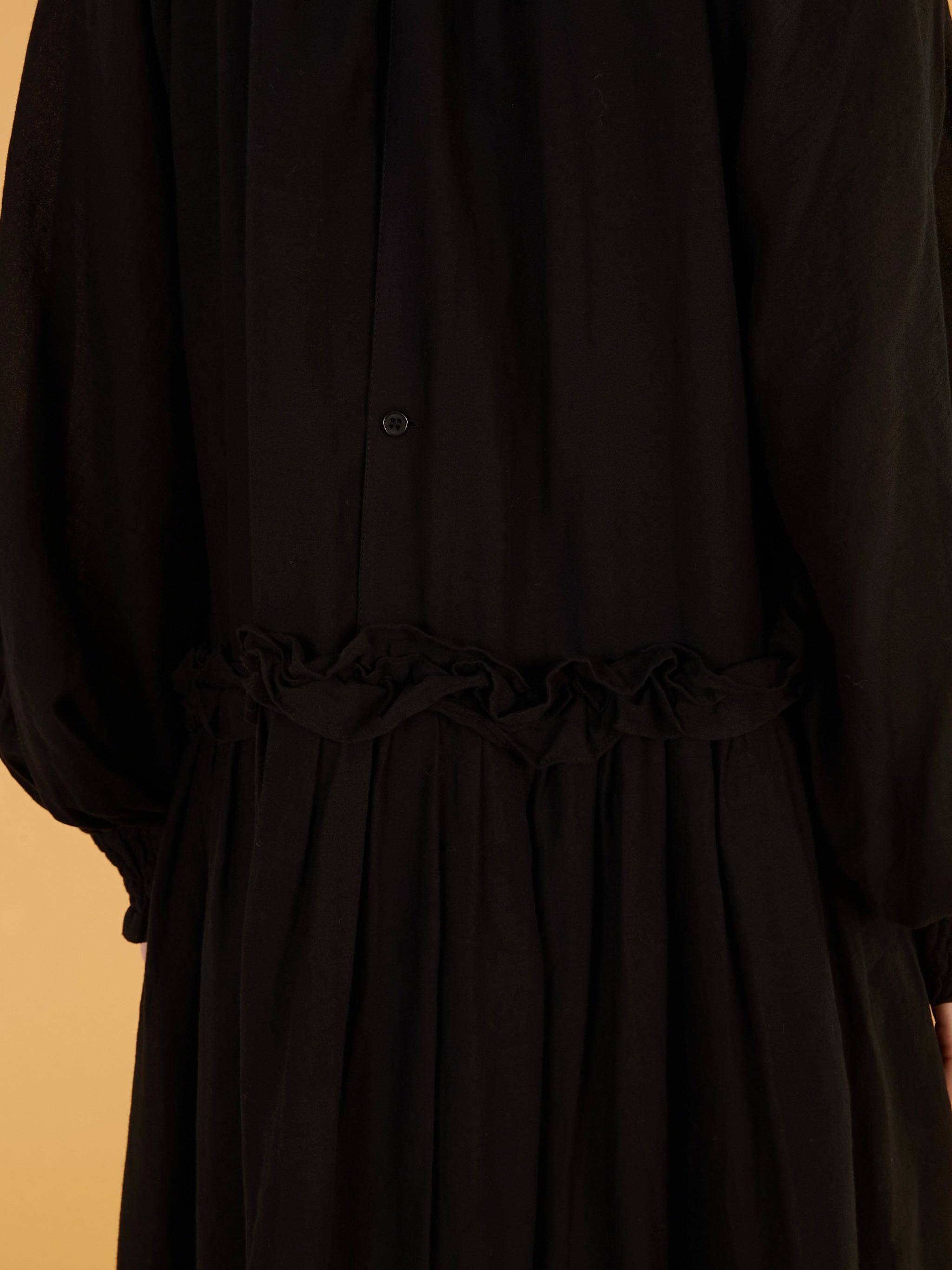 cotton frill coller onepiace｜BLACK