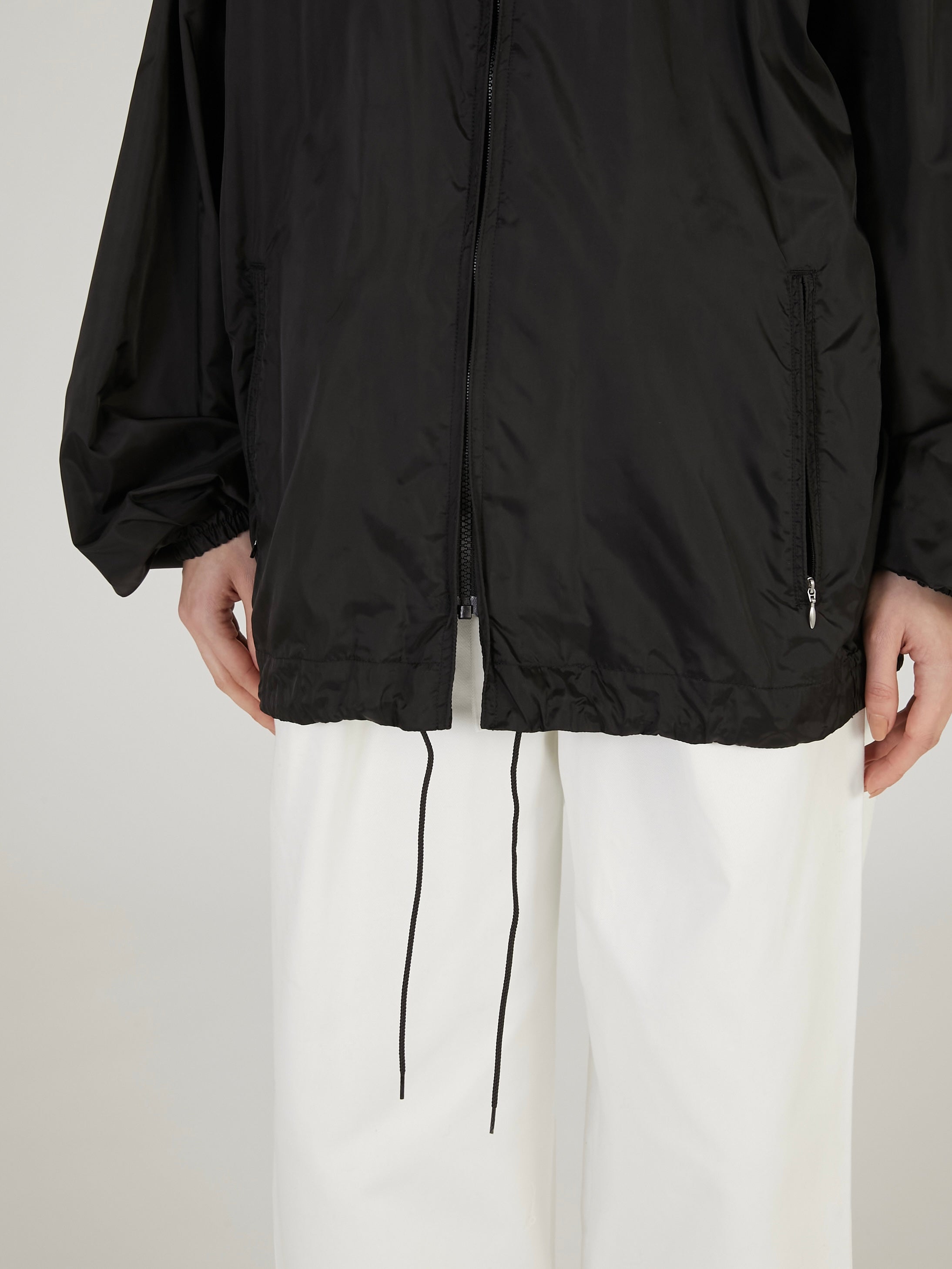 【griguri】pocketable wind breaker｜BLACK