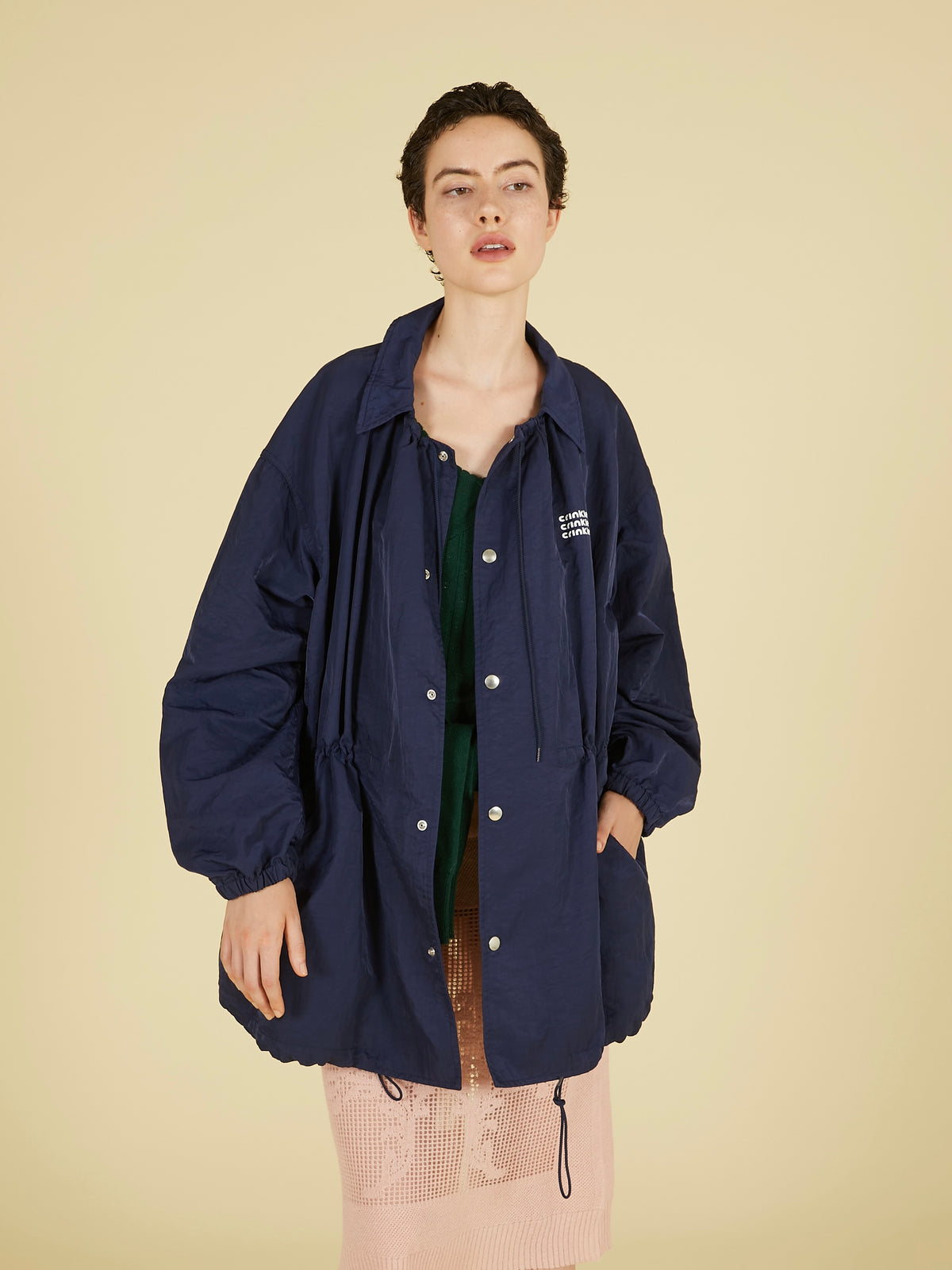 gather monster coach jacket｜GREEN