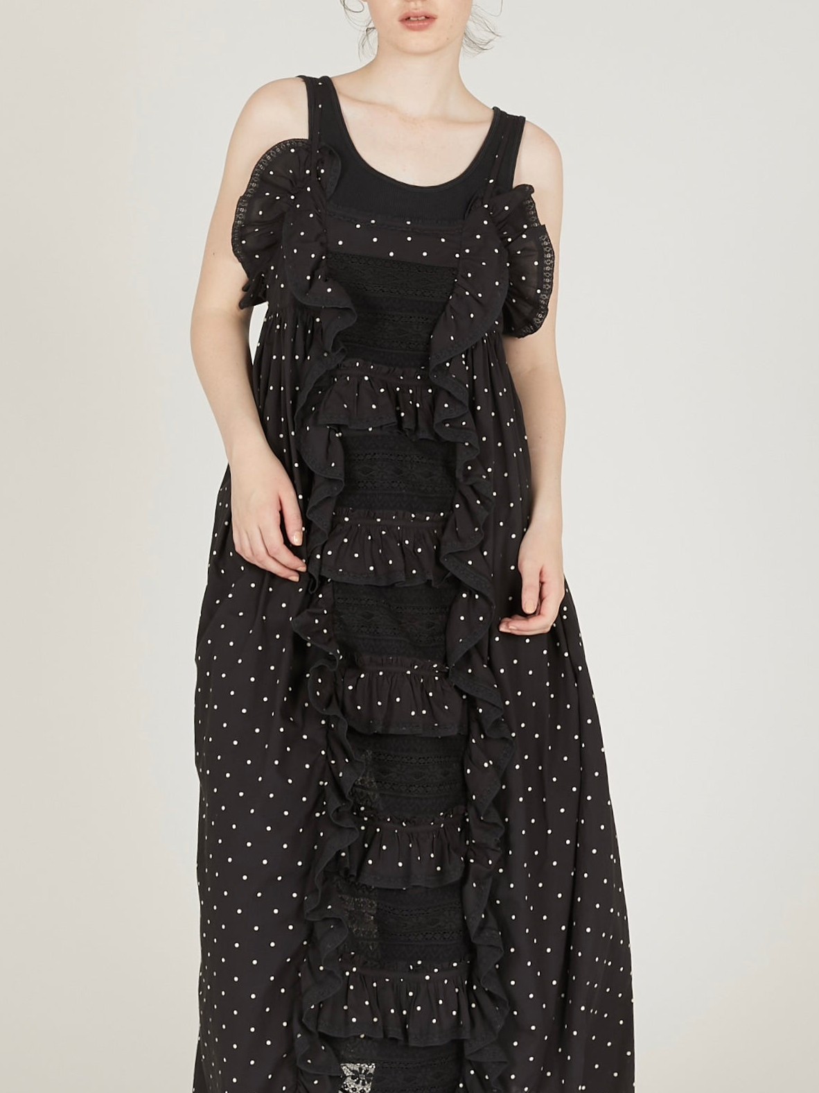 liver lace vintage likecami dress｜DOT