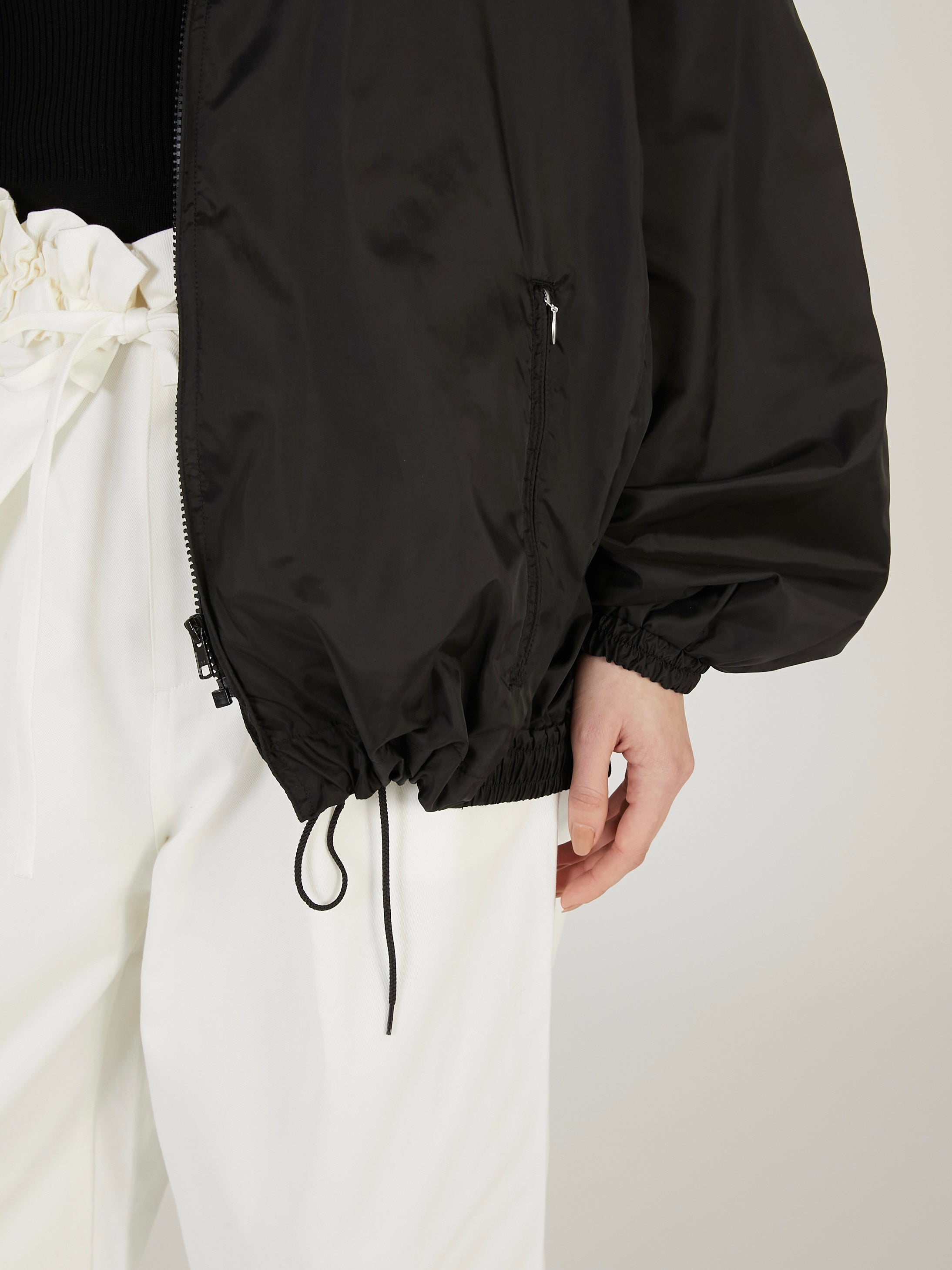 【griguri】pocketable wind breaker｜BLACK