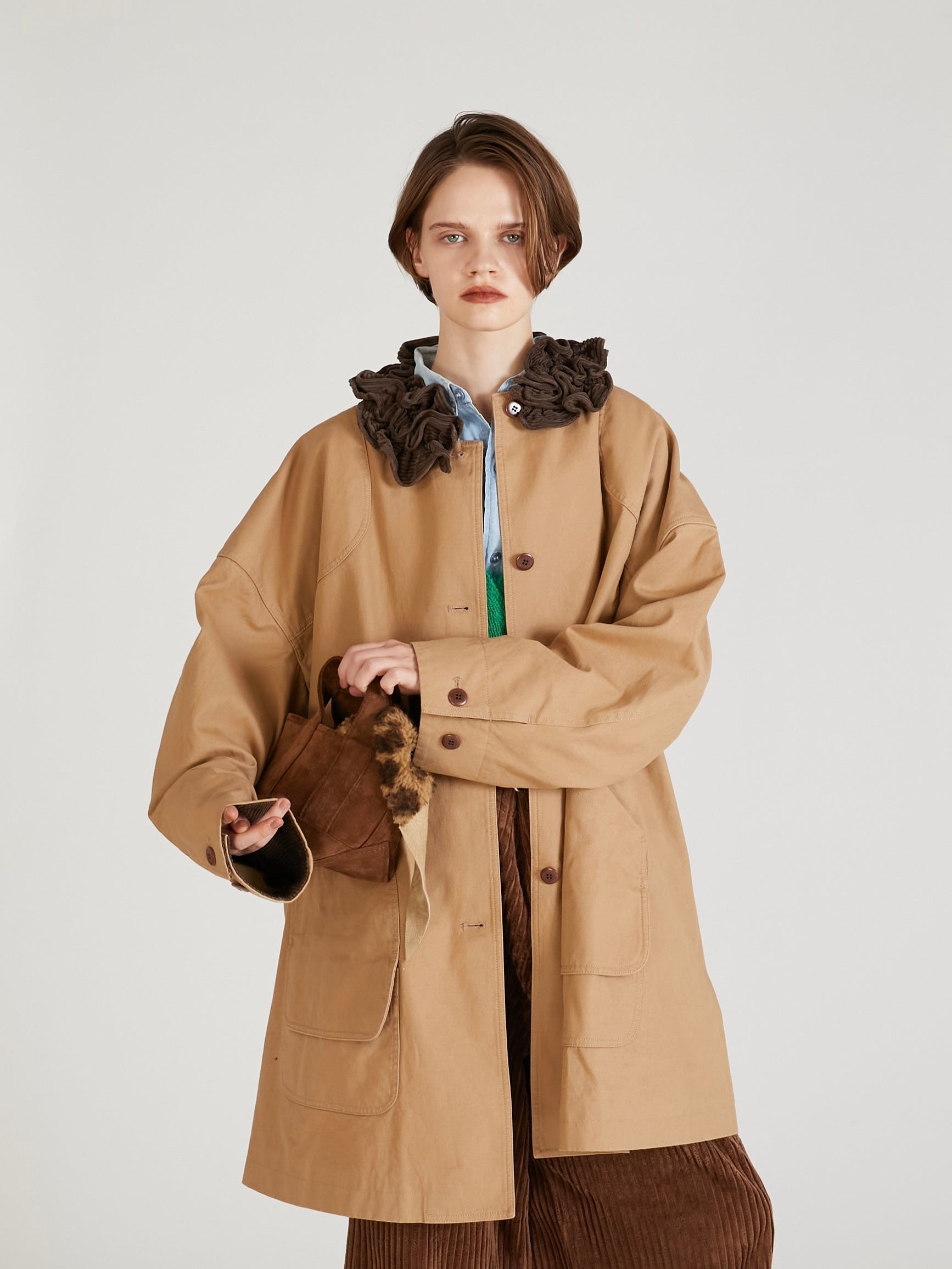 【griguri】monster hunting jacket｜BROWN