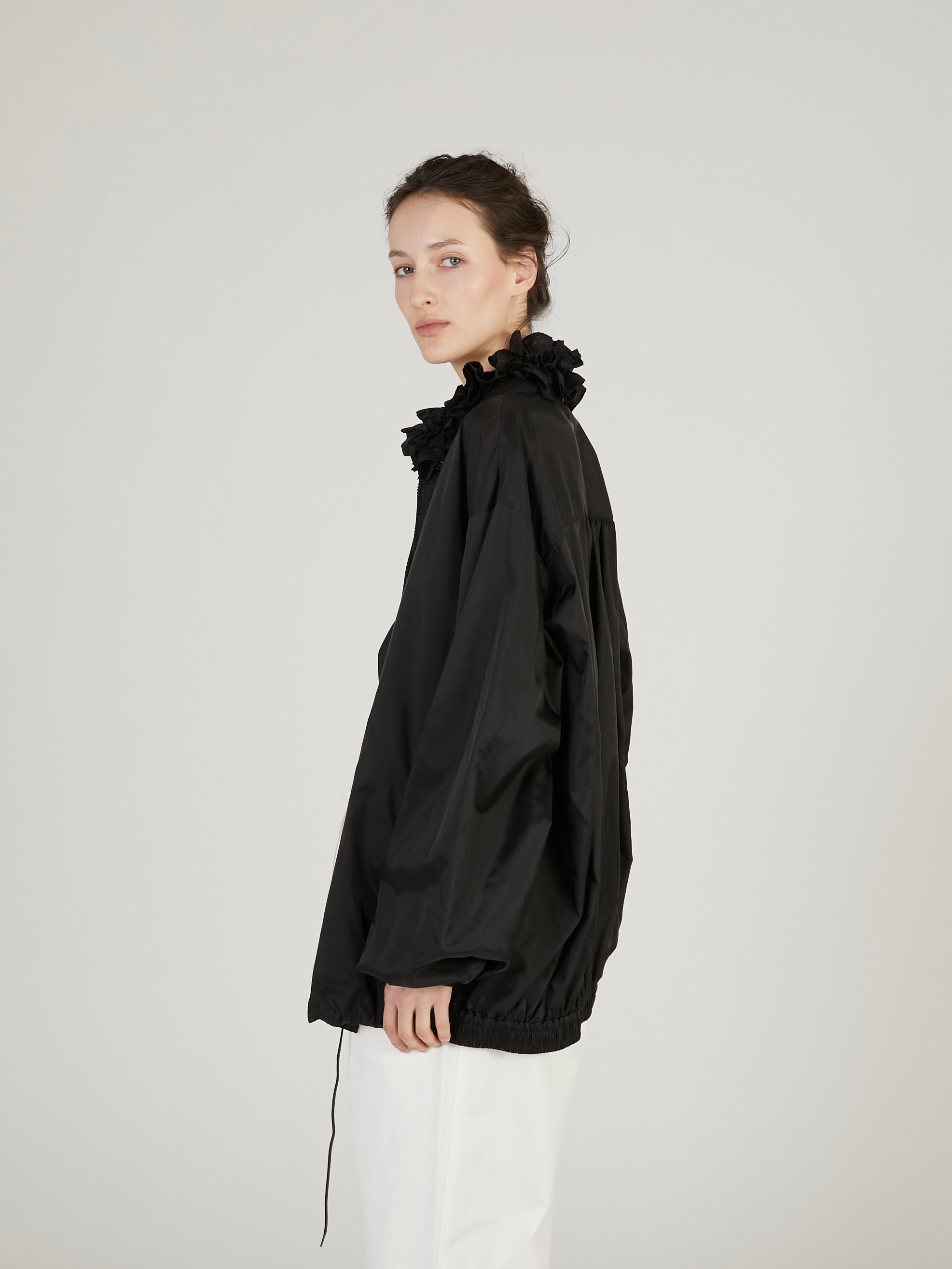 【griguri】pocketable wind breaker｜BLACK