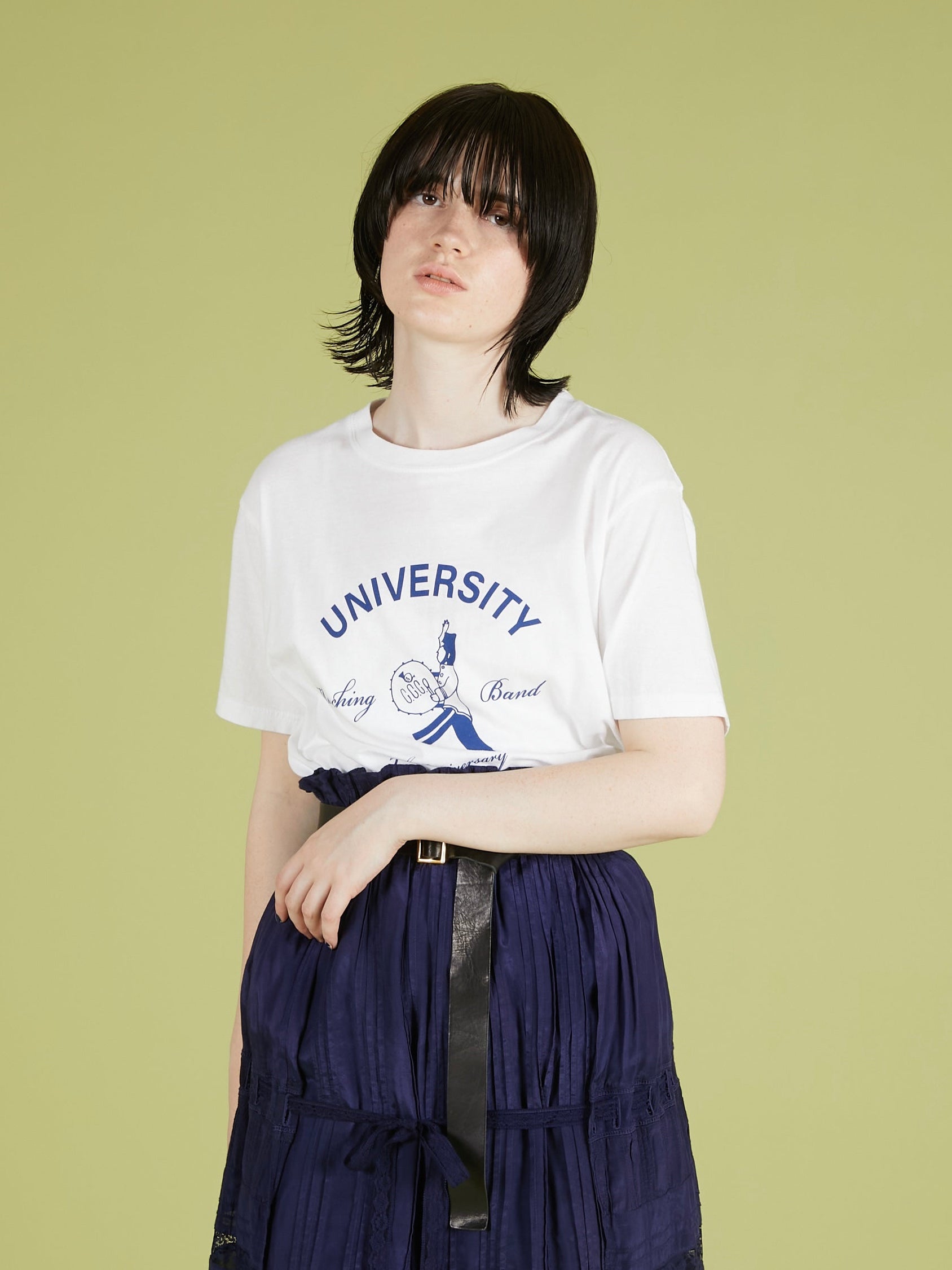 2 pack T shirts｜WHITE