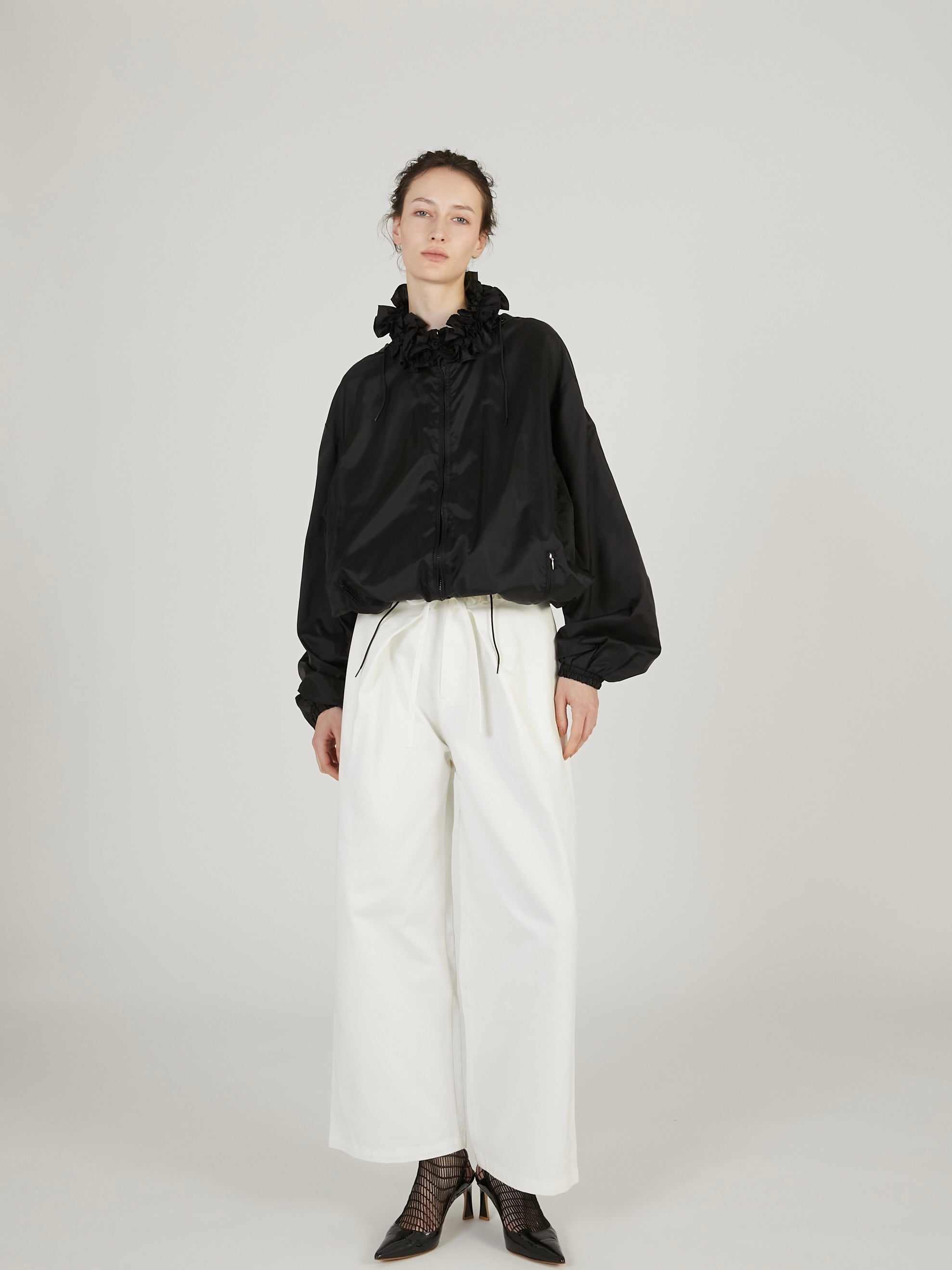 【griguri】pocketable wind breaker｜BLACK