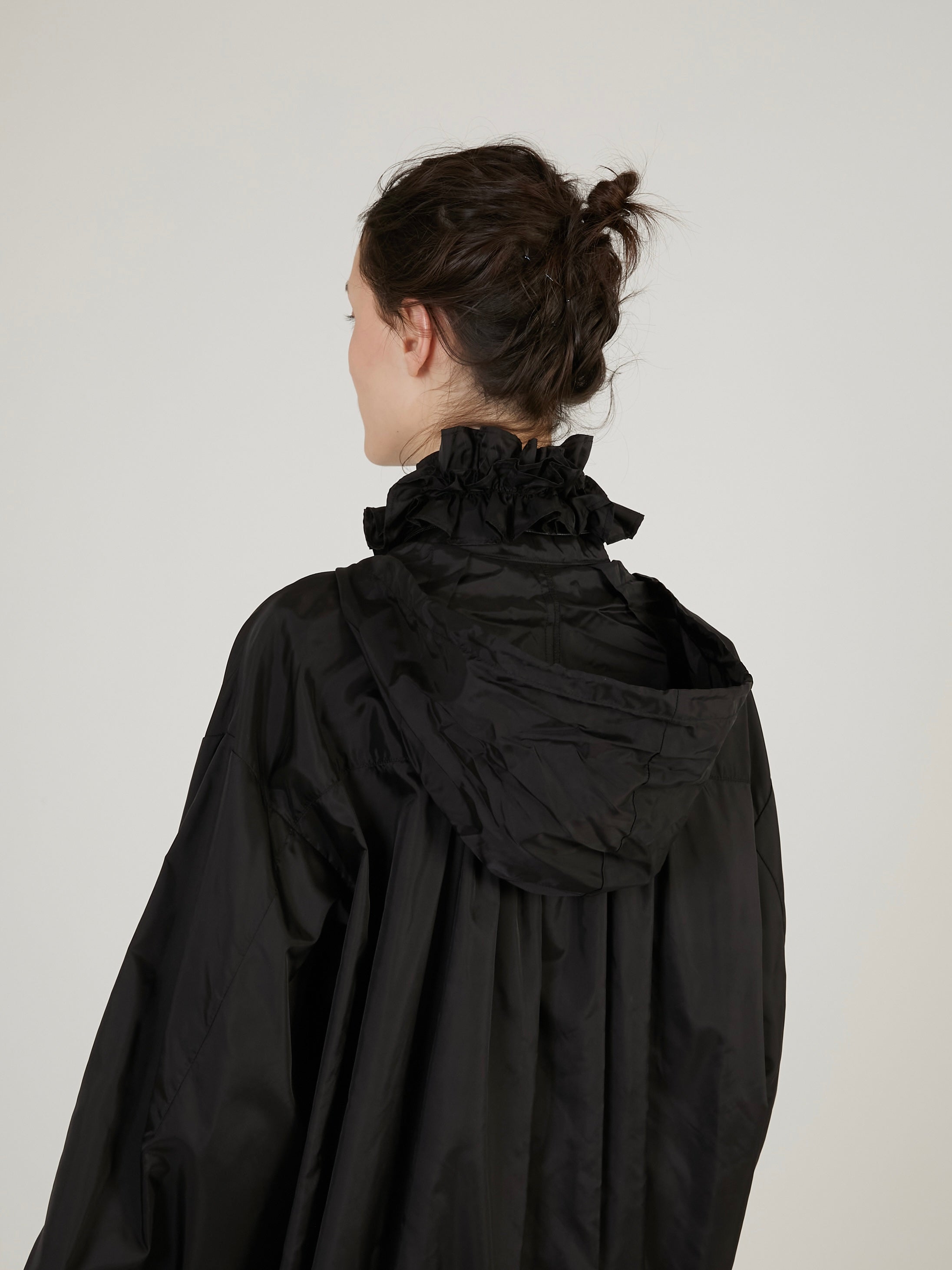 griguri】pocketable wind breaker｜BLACK