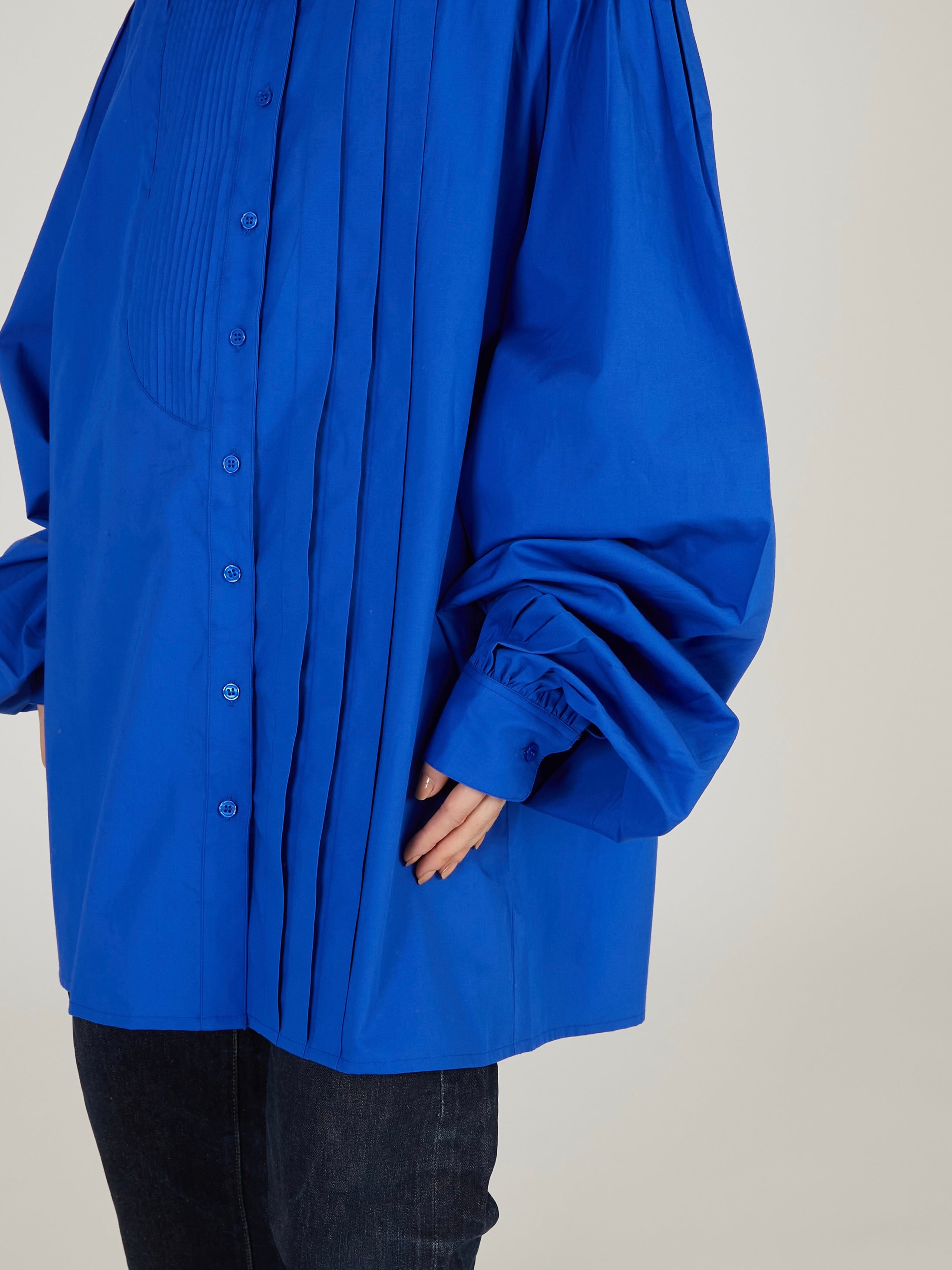 multiway grandpa shirts｜BLUE