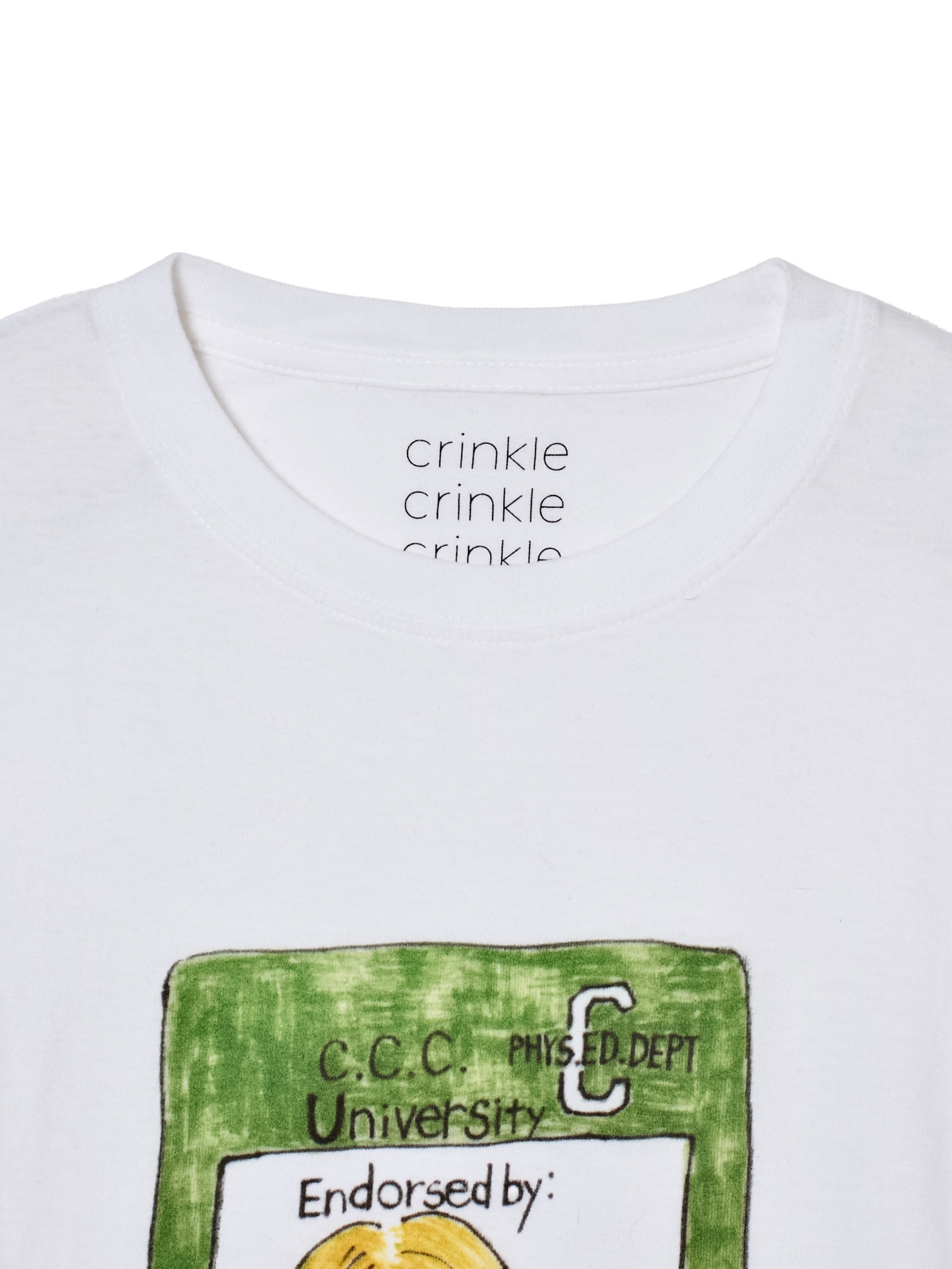 drawing print T shirts ｜GREEN