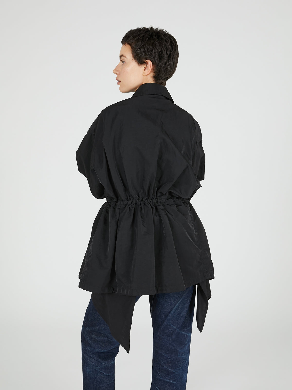 gather monster coach jacket｜BLACK